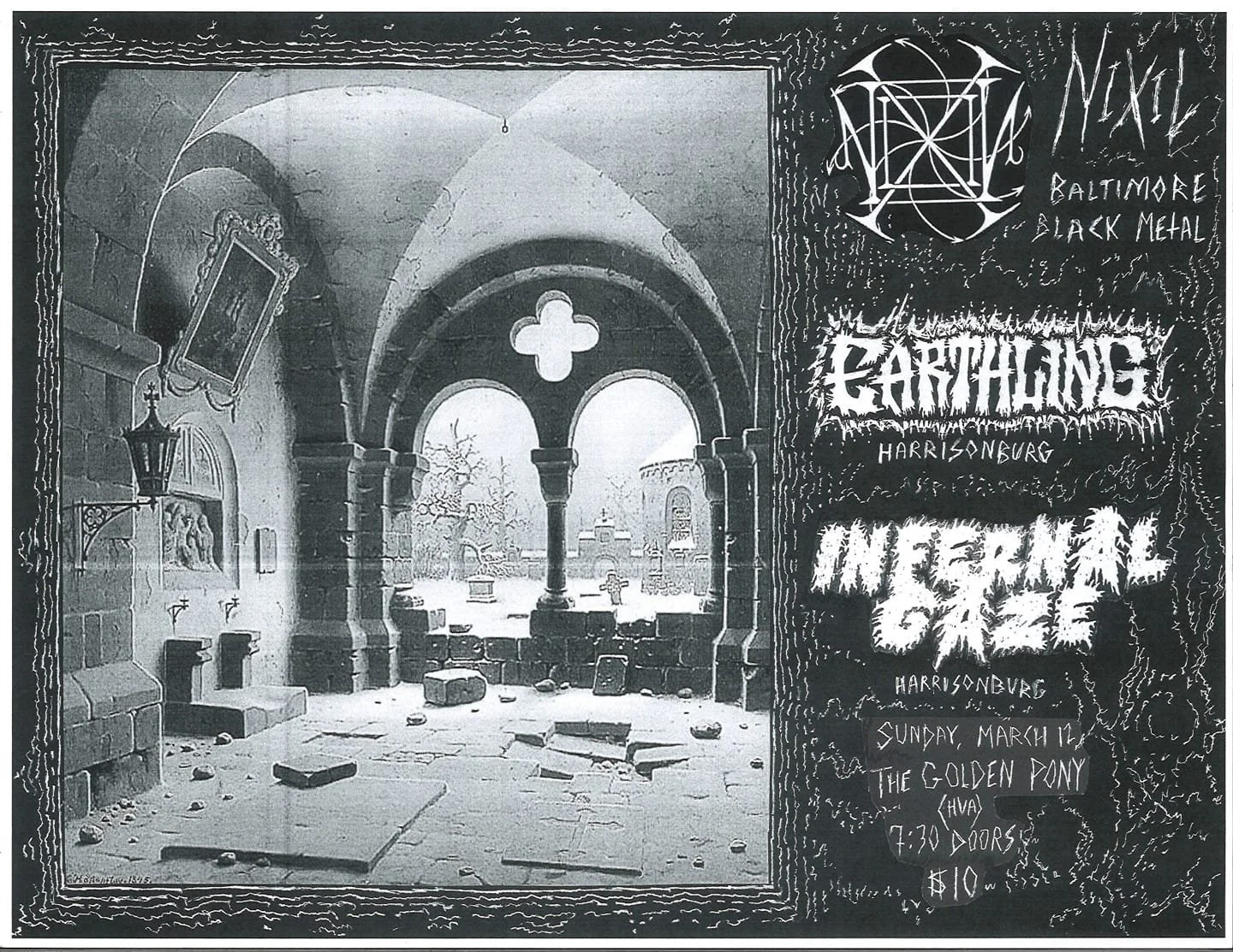 NIXIL//EARTHLING//INFERNAL GAZE