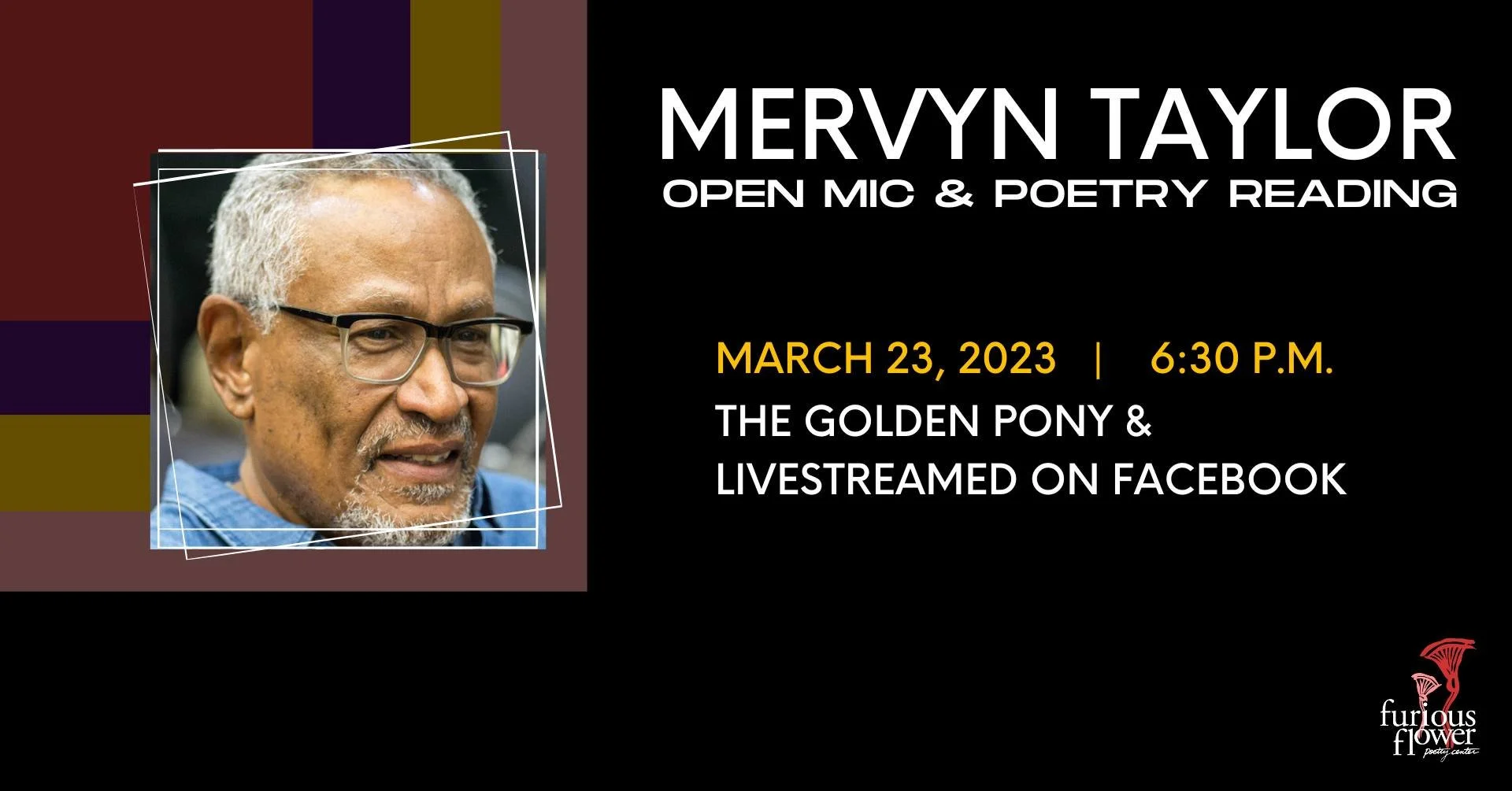 Mervyn Taylor: Open Mic & Poetry Reading