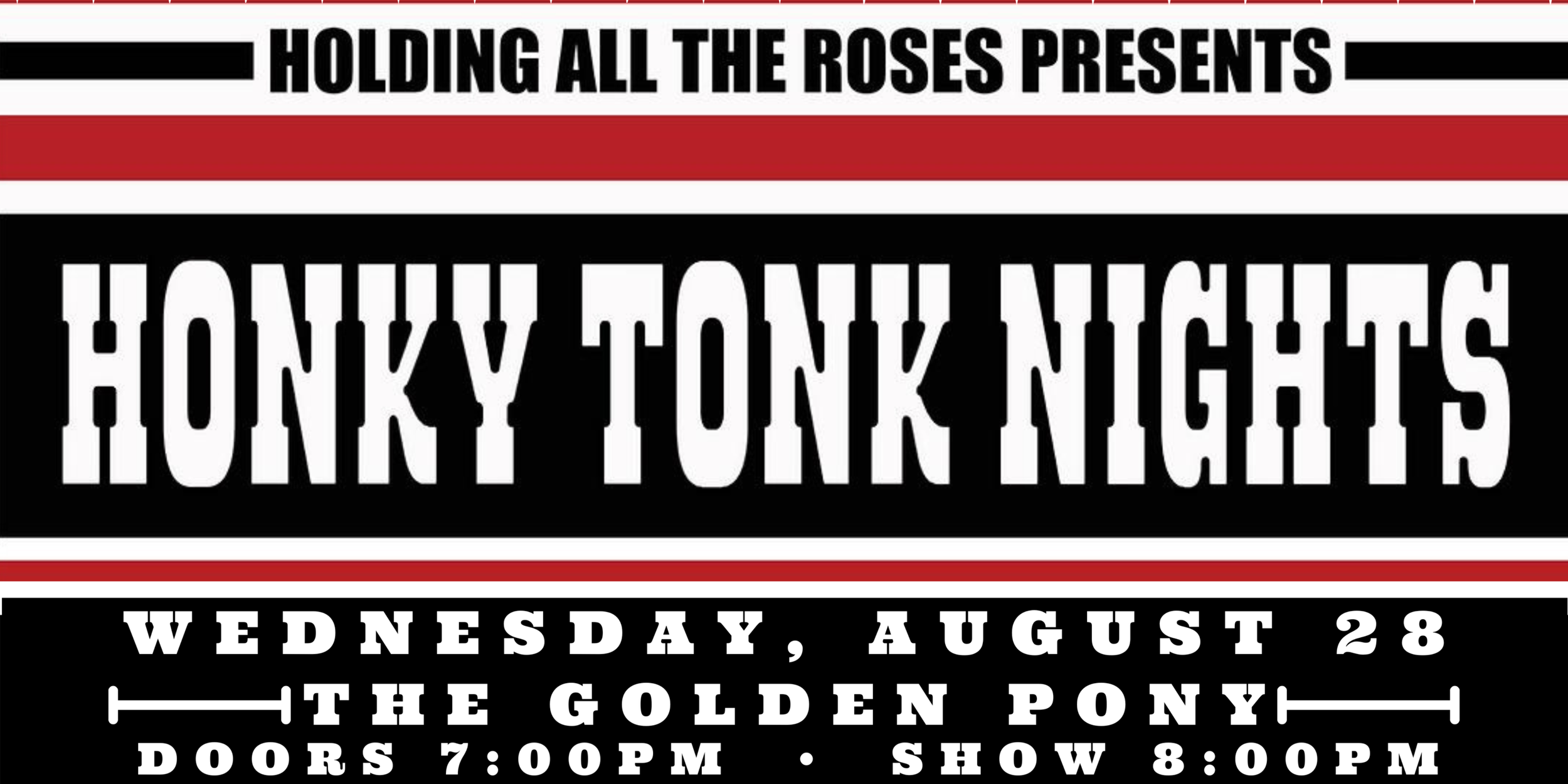 Honky Tonk Nights at The Golden Pony (18+)