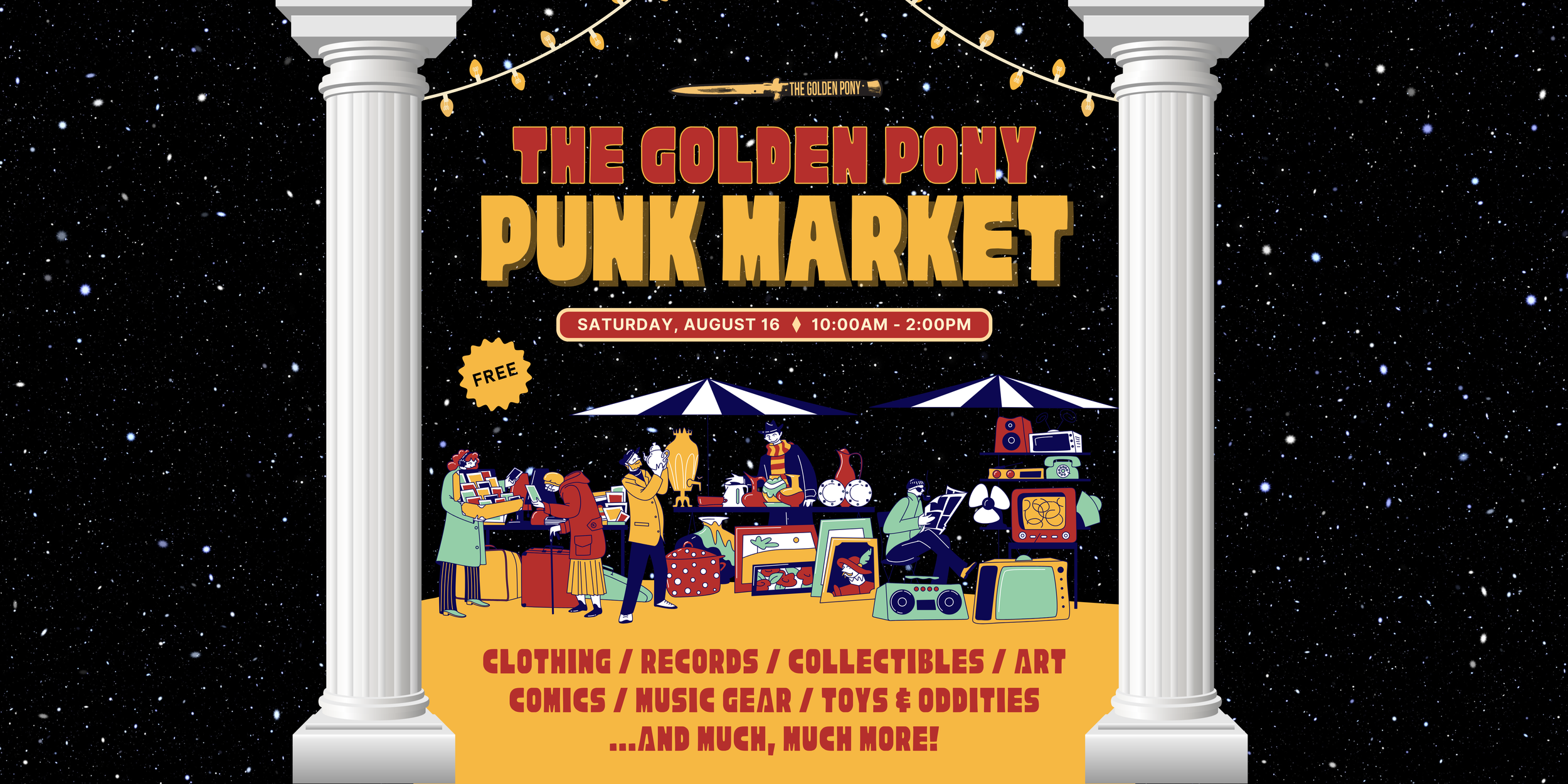 Pony Punk Market at The Golden Pony (All Ages)