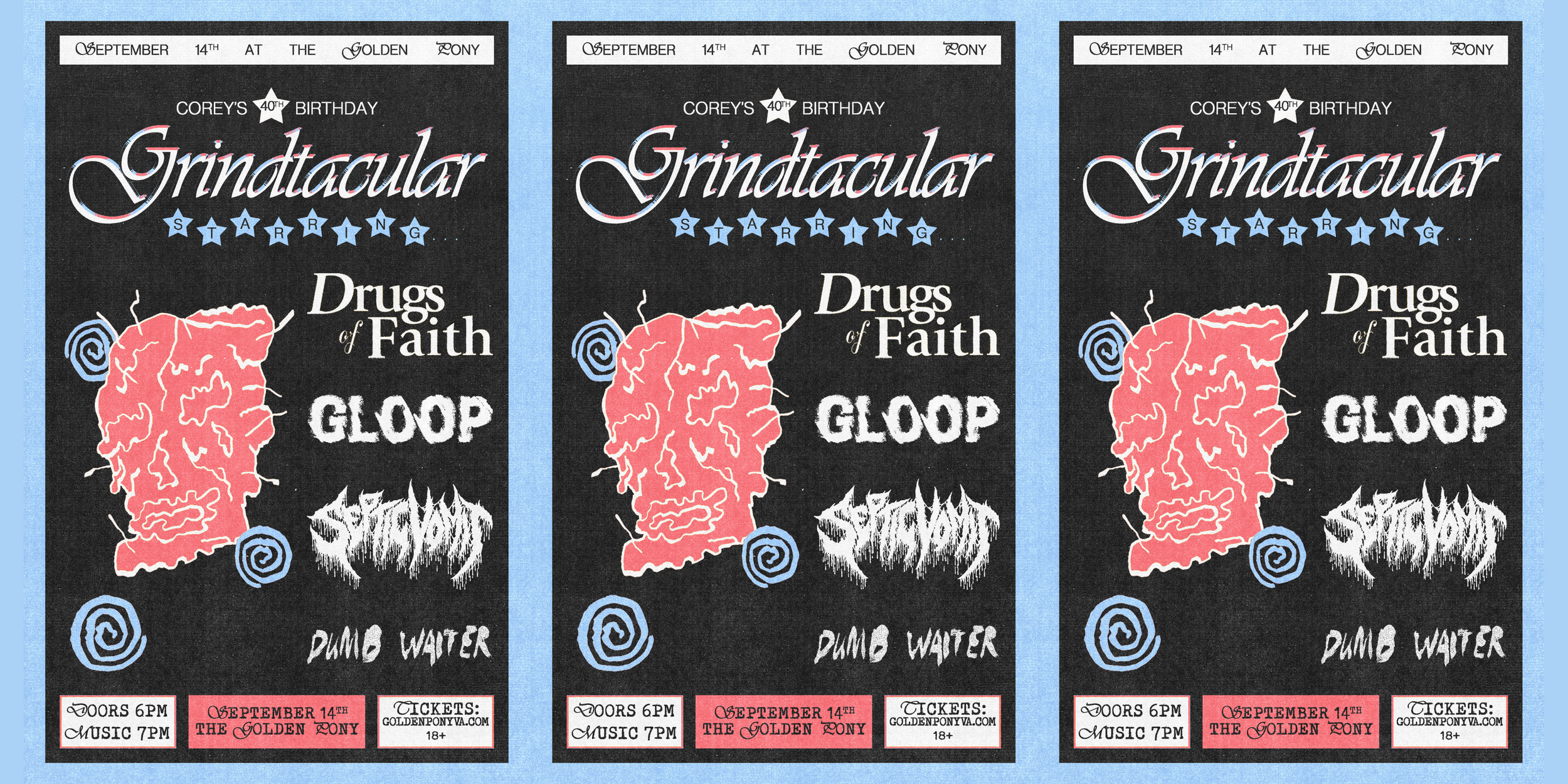 Corey's 40th Birthday Grindtacular at The Golden Pony (18+)