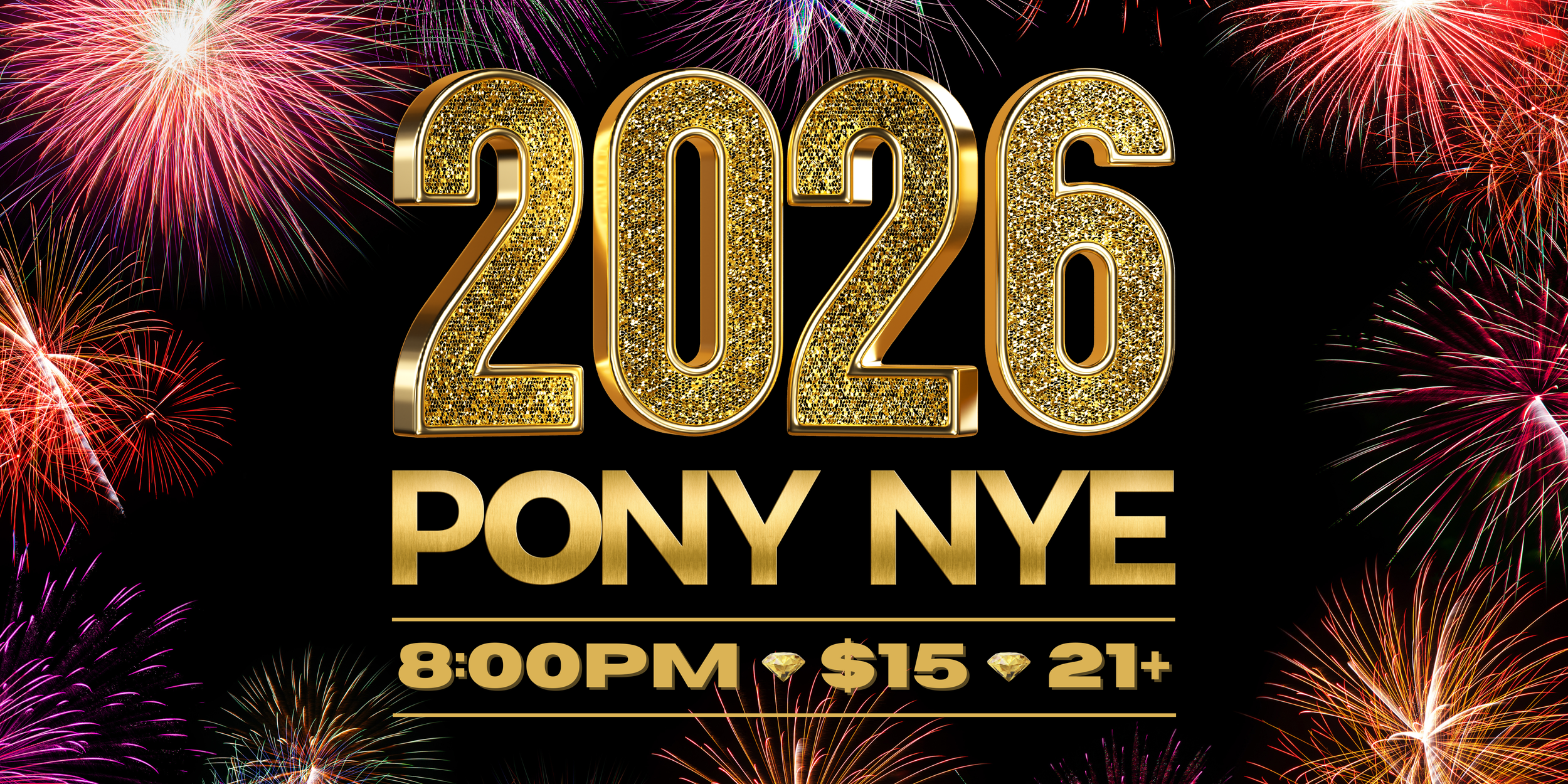 Pony NYE Party at The Golden Pony (21+)