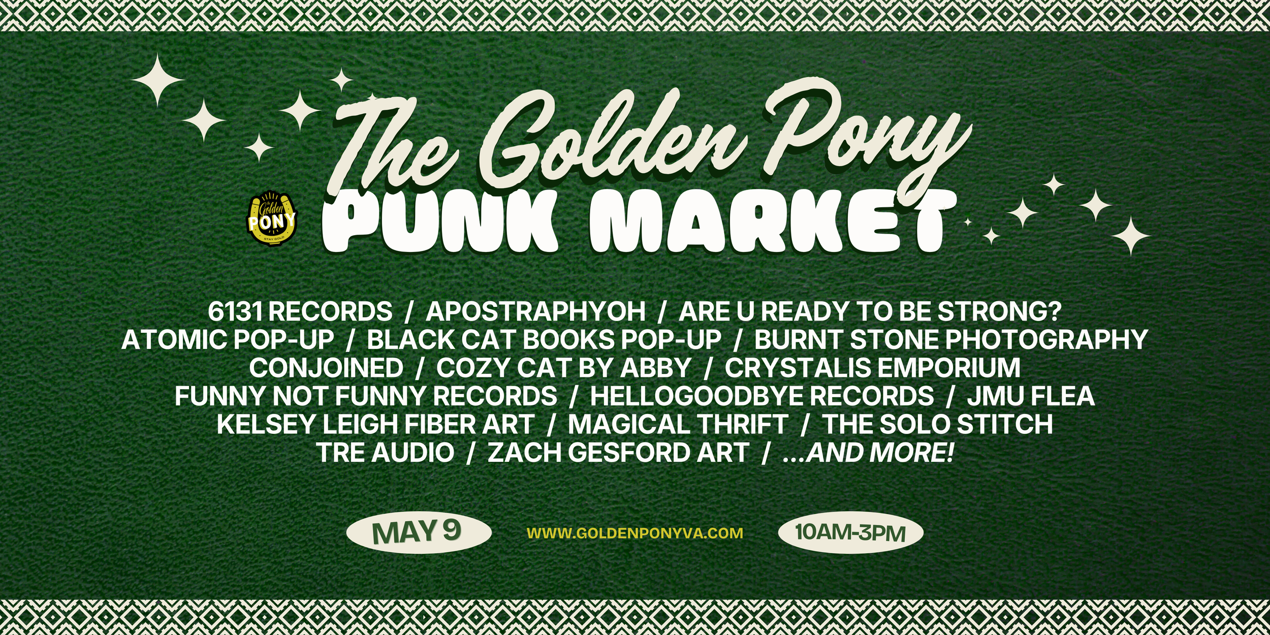 Pony Punk Market at The Golden Pony (All Ages)