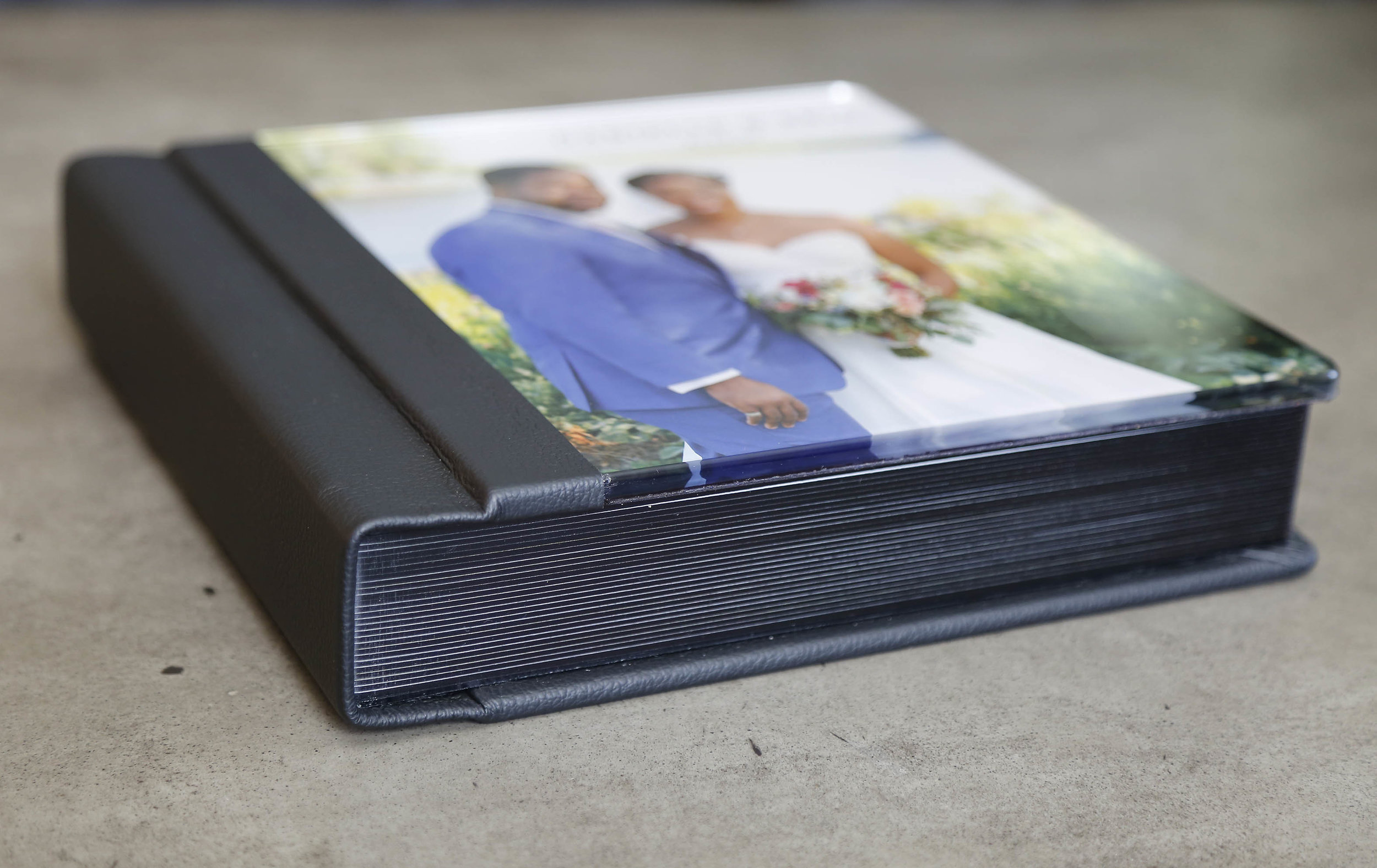 Zook Book with Black Gilding and Acrylic Cover