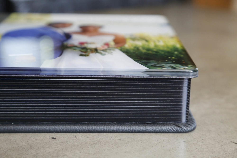 Zook Book with Black Gilding and Acrylic Cover Upgrade