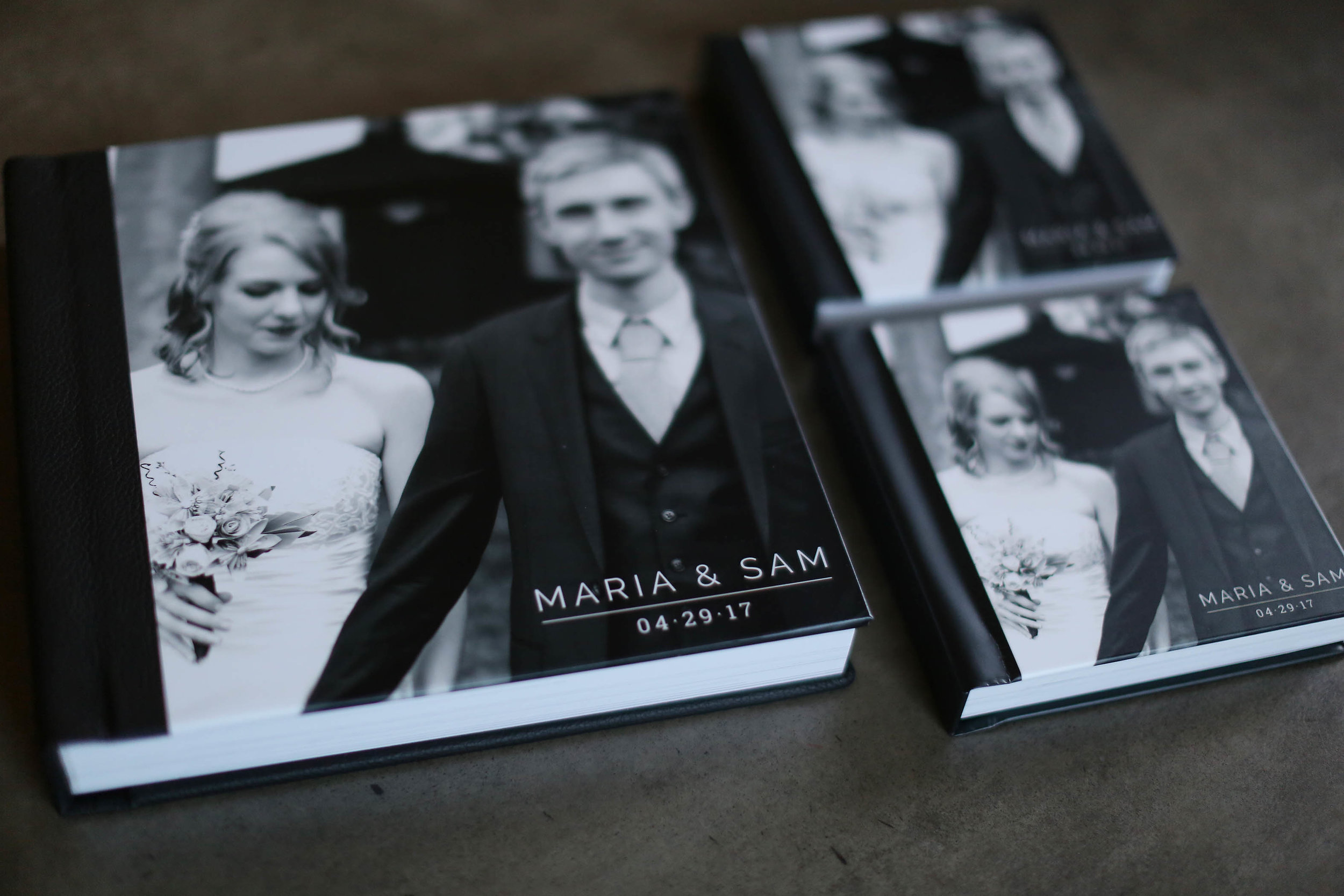 WEDDING ALBUMS — Amanda Maglione Photography