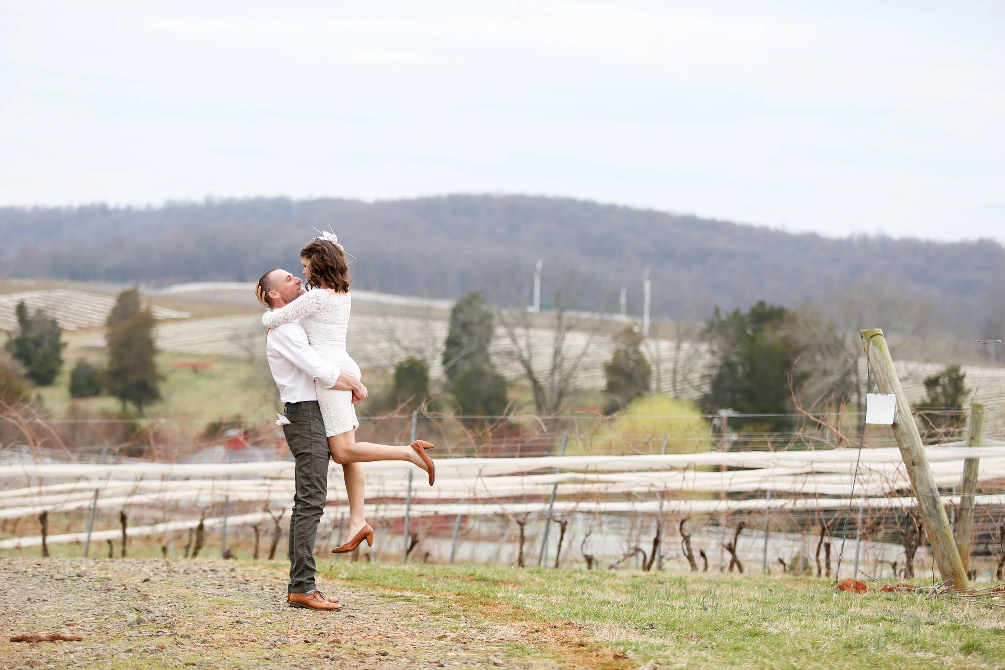 1/1/00 Charlottesville, VA - Mary and John get married at the Charlottesville Courthouse.
Photo: Amanda Maglione