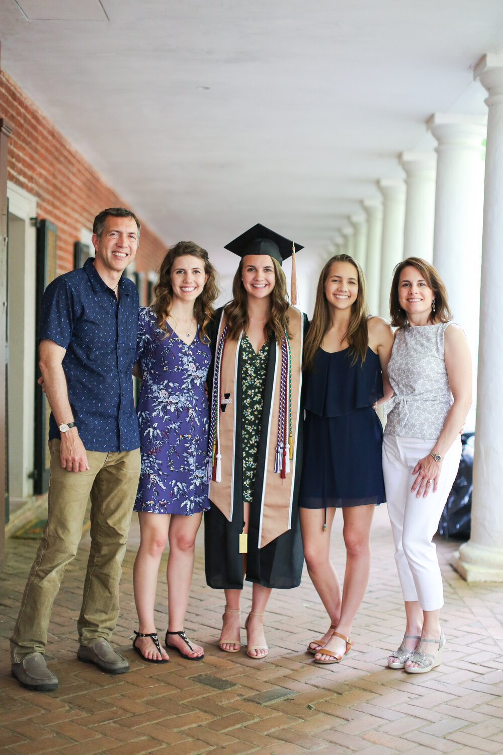  5/18/19  Charlottesville, VA  - Reichle family after UVA graduation.Photo credit: Amanda Maglione 