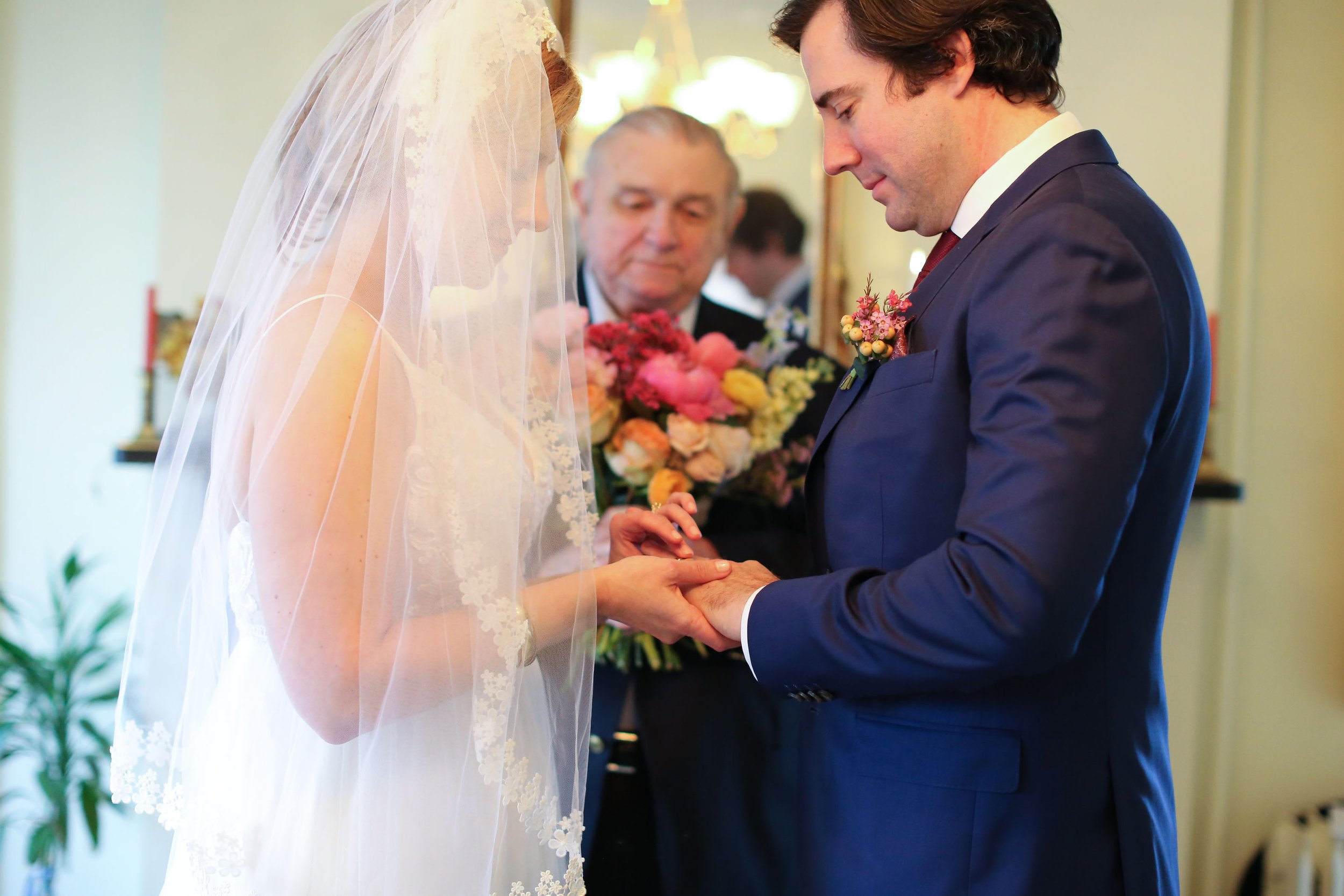  11/14/20  Orange, VA - Betty Cabell and David Elopement - Wedding at Holladay House Bed and Breakfast.Photo credit: Amanda Maglione 