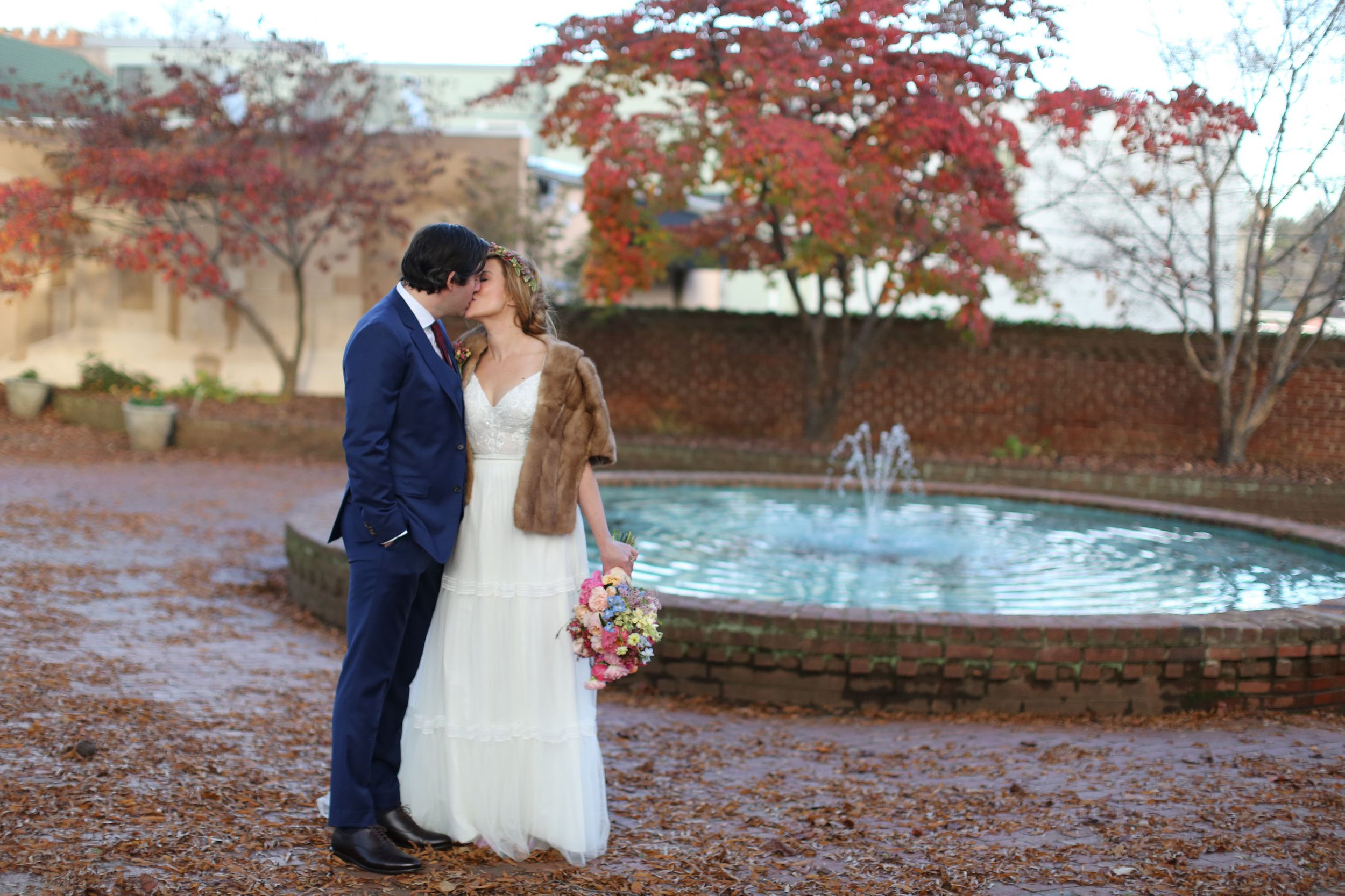  11/14/20  Orange, VA - Betty Cabell and David Elopement - Wedding at Holladay House Bed and Breakfast.Photo credit: Amanda Maglione 