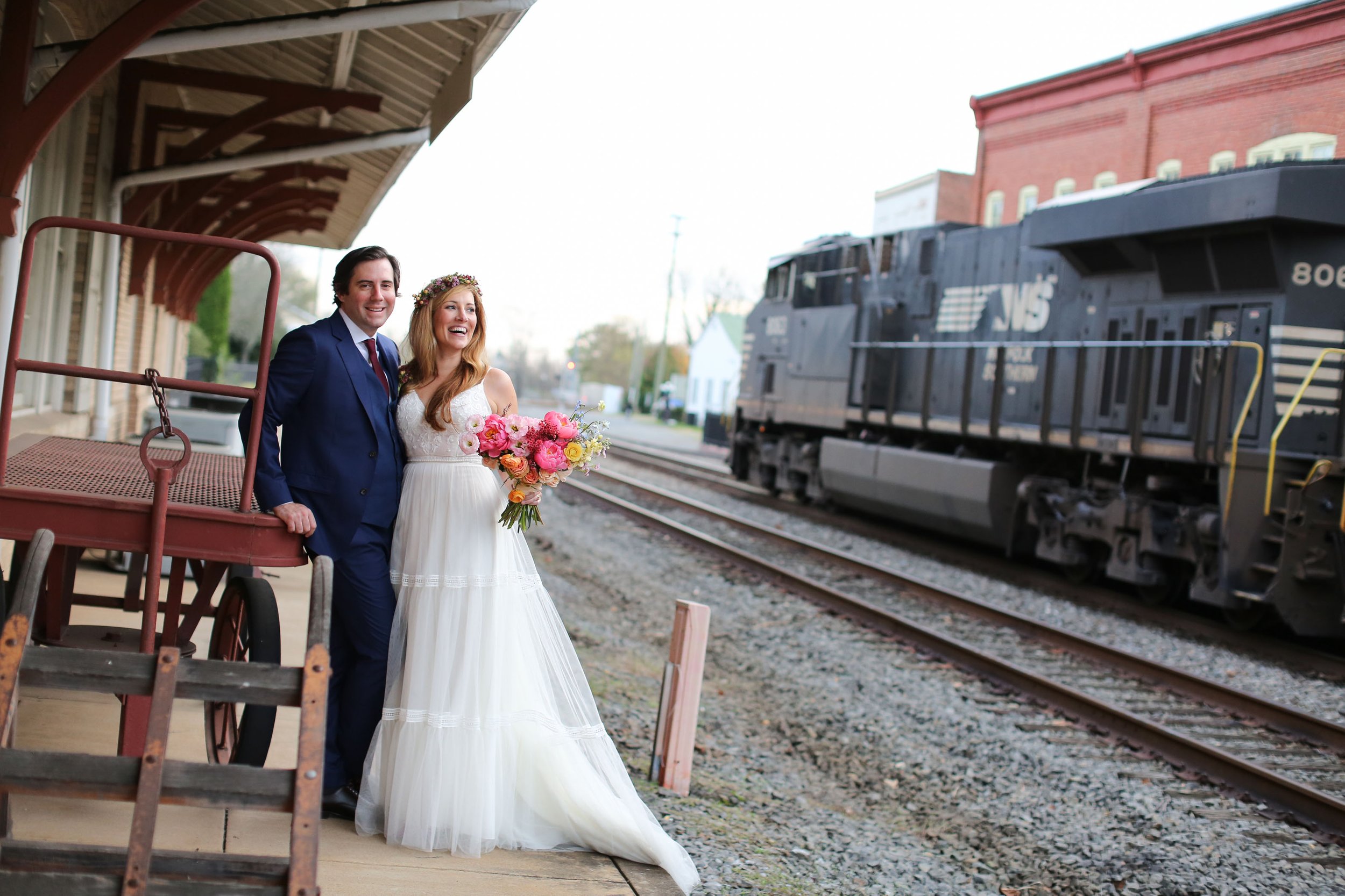  11/14/20  Orange, VA - Betty Cabell and David Elopement - Wedding at Holladay House Bed and Breakfast.Photo credit: Amanda Maglione 