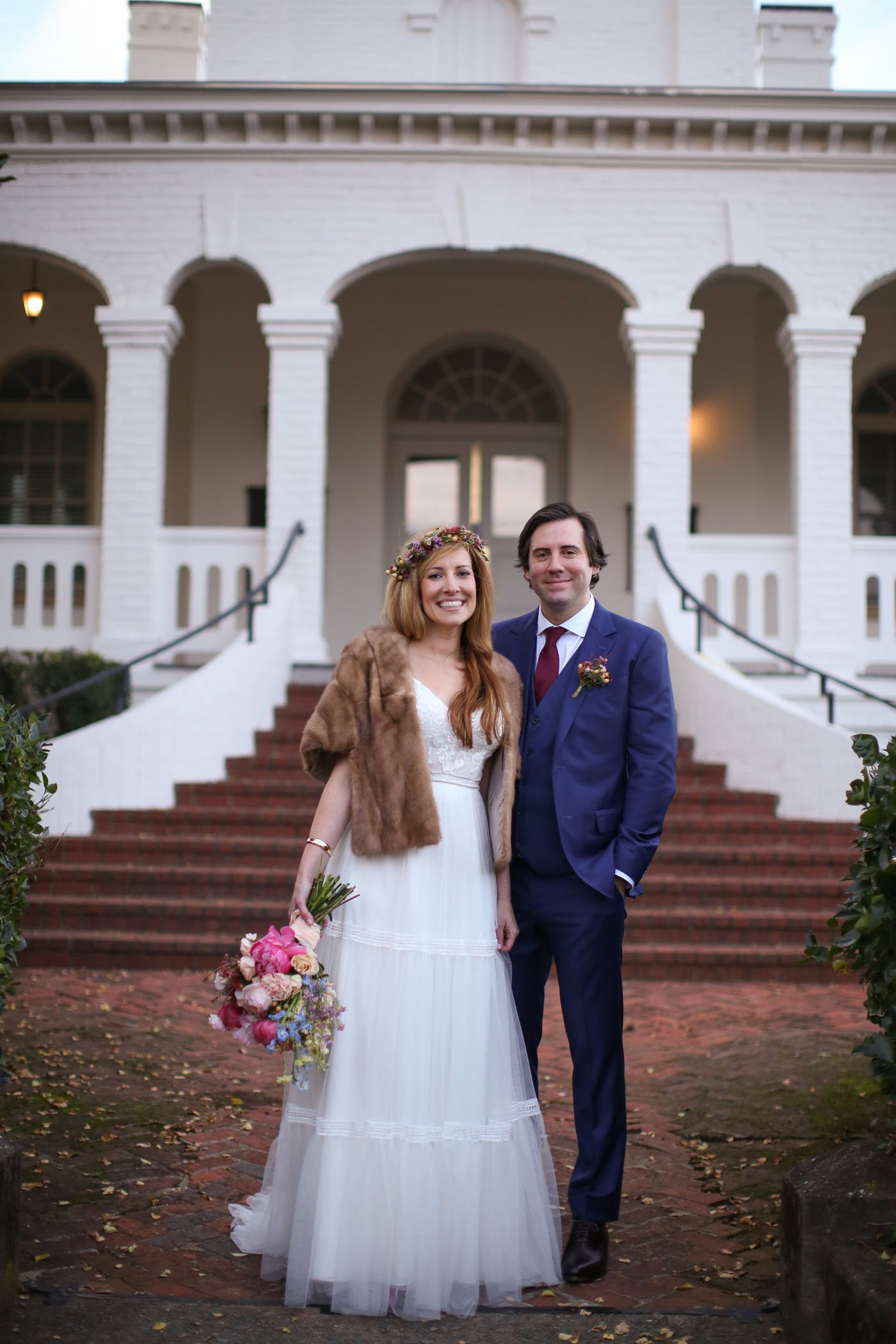  11/14/20  Orange, VA - Betty Cabell and David Elopement - Wedding at Holladay House Bed and Breakfast.Photo credit: Amanda Maglione 