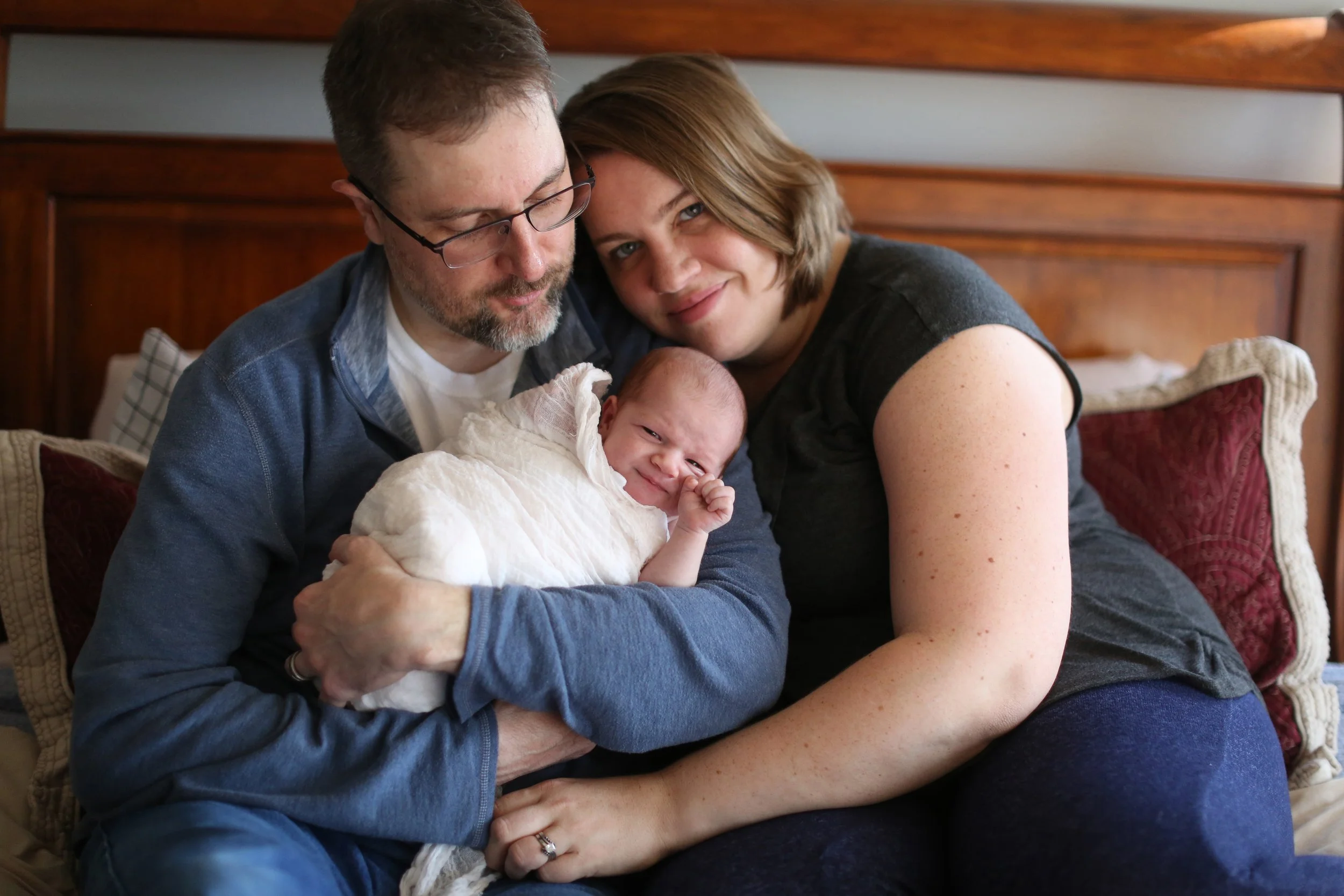 1/5/20  Charlottesville, VA - Autumn newborn photos.Photo credit: Amanda Maglione 