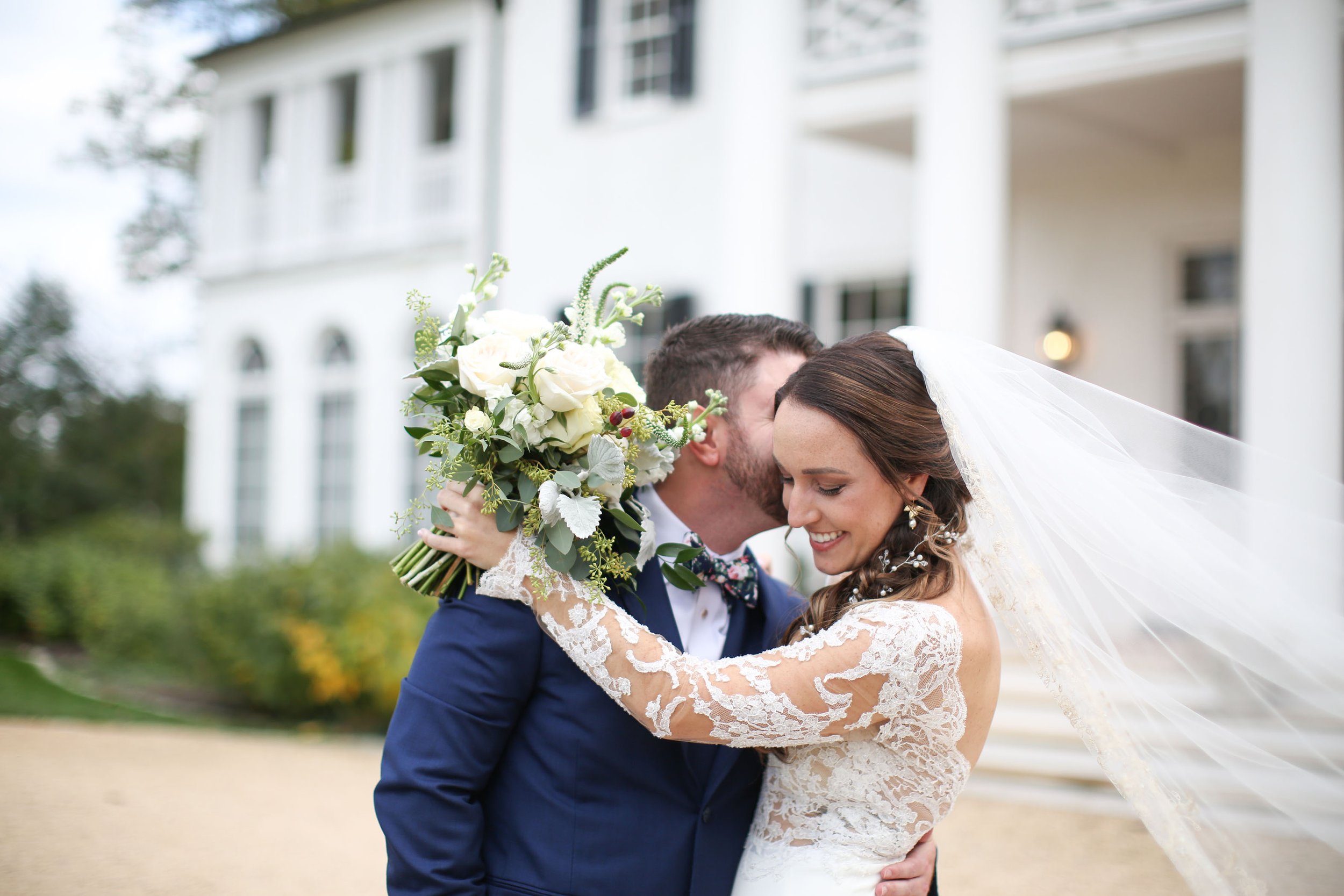  10/22/21 - Charlottesville, VA - Jill and Charles Cahoon Wedding at Keswick Vineyards.Photo credit: Amanda Maglione Photography 