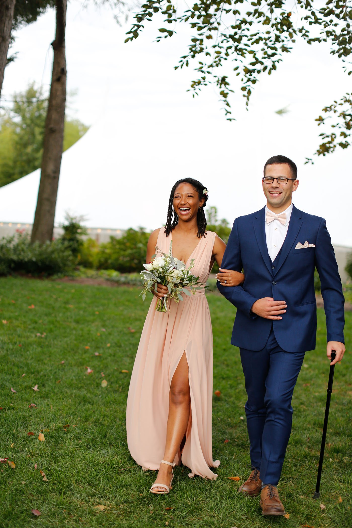  10/22/21 - Charlottesville, VA - Jill and Charles Cahoon Wedding at Keswick Vineyards.Photo credit: Amanda Maglione Photography 