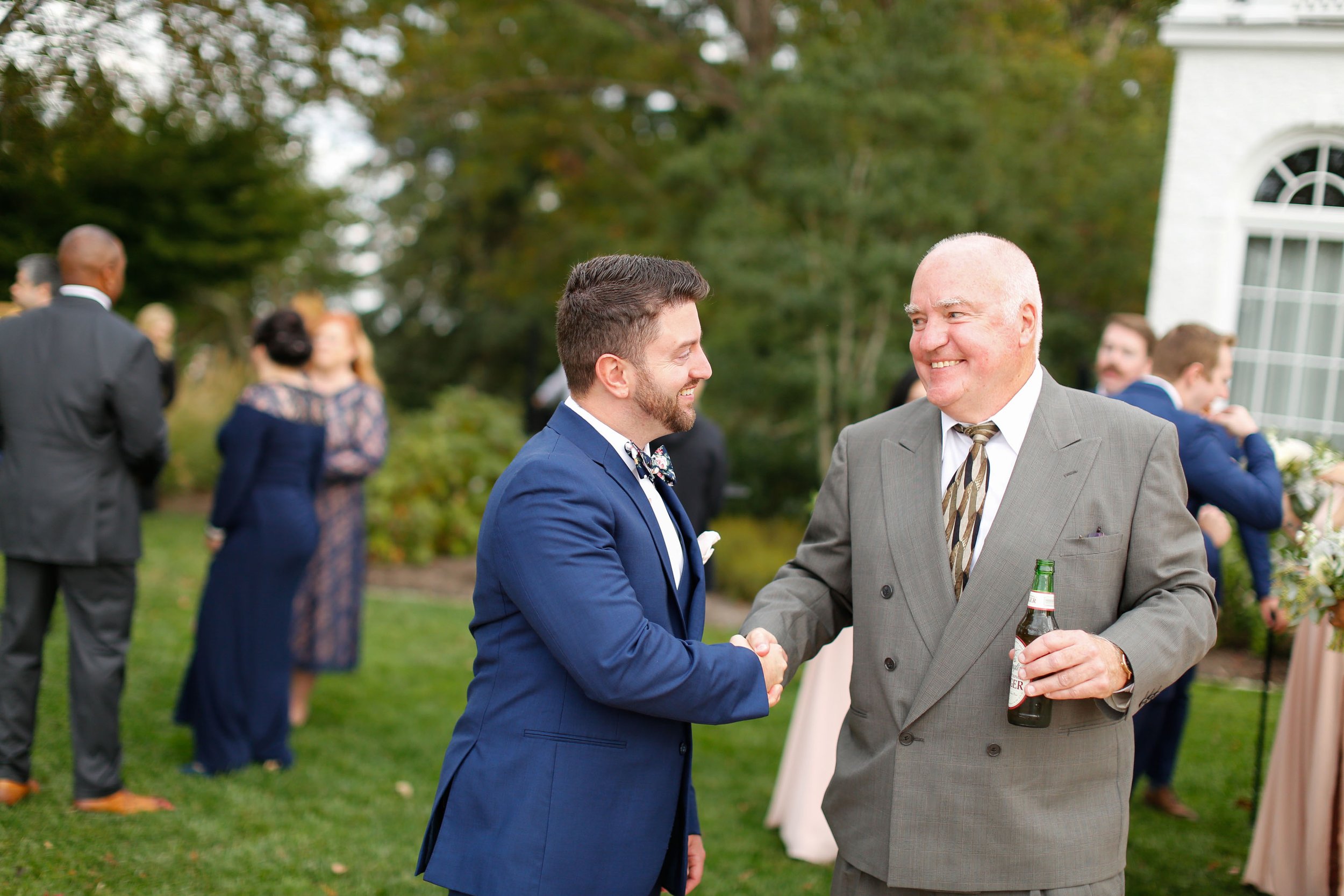  10/22/21 - Charlottesville, VA - Jill and Charles Cahoon Wedding at Keswick Vineyards.Photo credit: Amanda Maglione Photography 