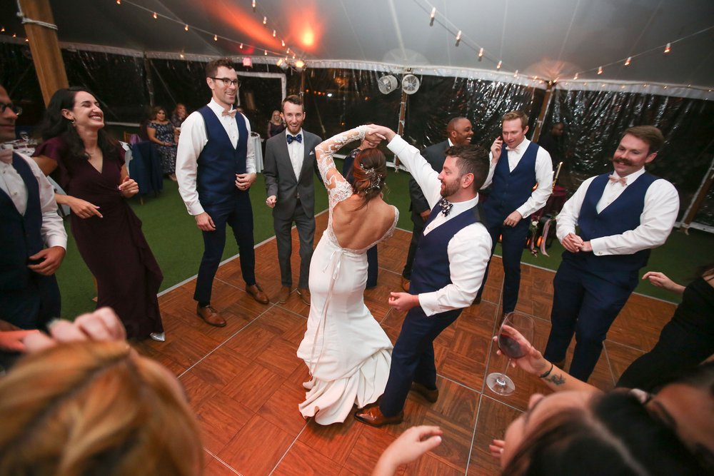  10/22/21 - Charlottesville, VA - Jill and Charles Cahoon Wedding at Keswick Vineyards.Photo credit: Amanda Maglione Photography 