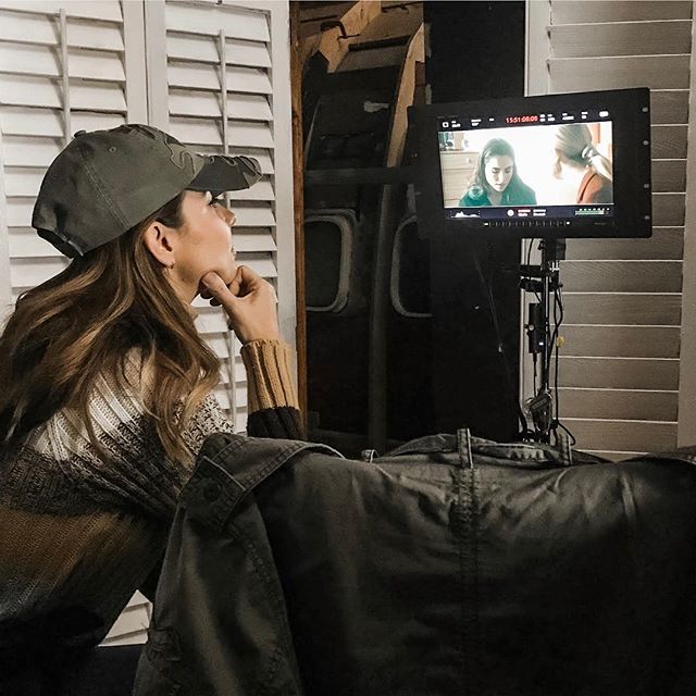 Fun fact about me: as much as love being in front of the camera, I also love being behind the camera directing scenes 🎬 I love seeing a vision and lots of planning come to life on camera by incredible talent! This is my happy place! &hearts;️🙌🏻🌟
