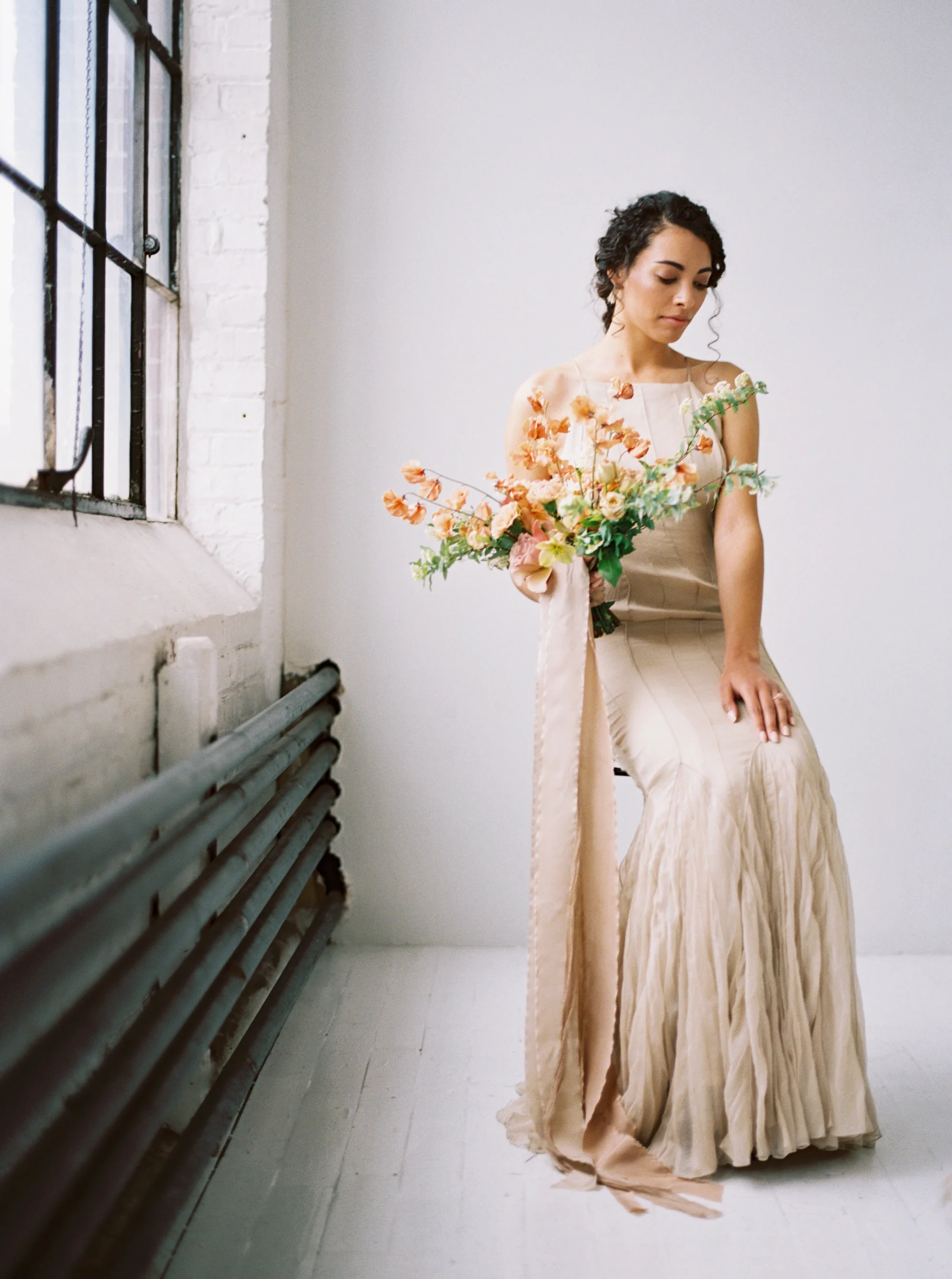 offwhitebeauty.com | OffWhite Makeup & Beauty | The Bemis Building | Anna Peters Photography | | Makeup Artist | Airbrush Tanning | Ambedo Floral | Bridal Hair | Wedding | Seattle Bride | On Location