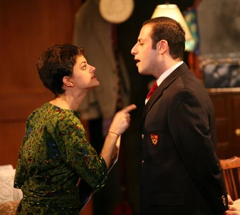 with Louis Sallan; A Raisin in the Sun. Photo by Ella Bromblin