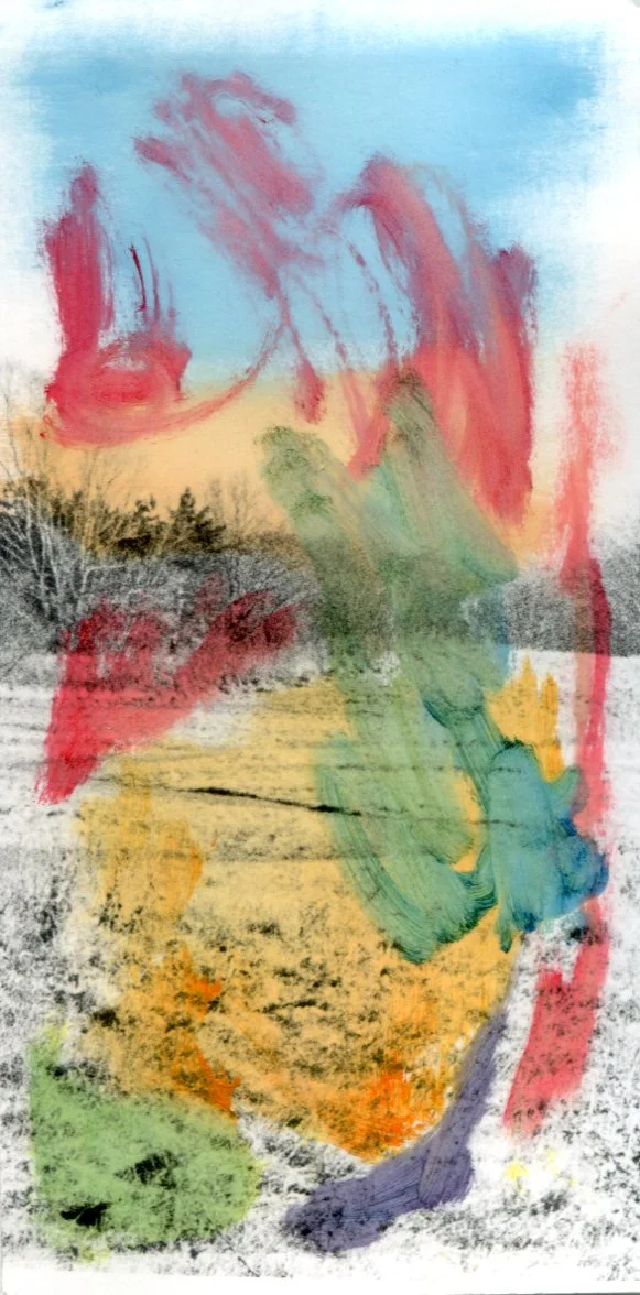  2023 Hand-coloured gelatin silver print 