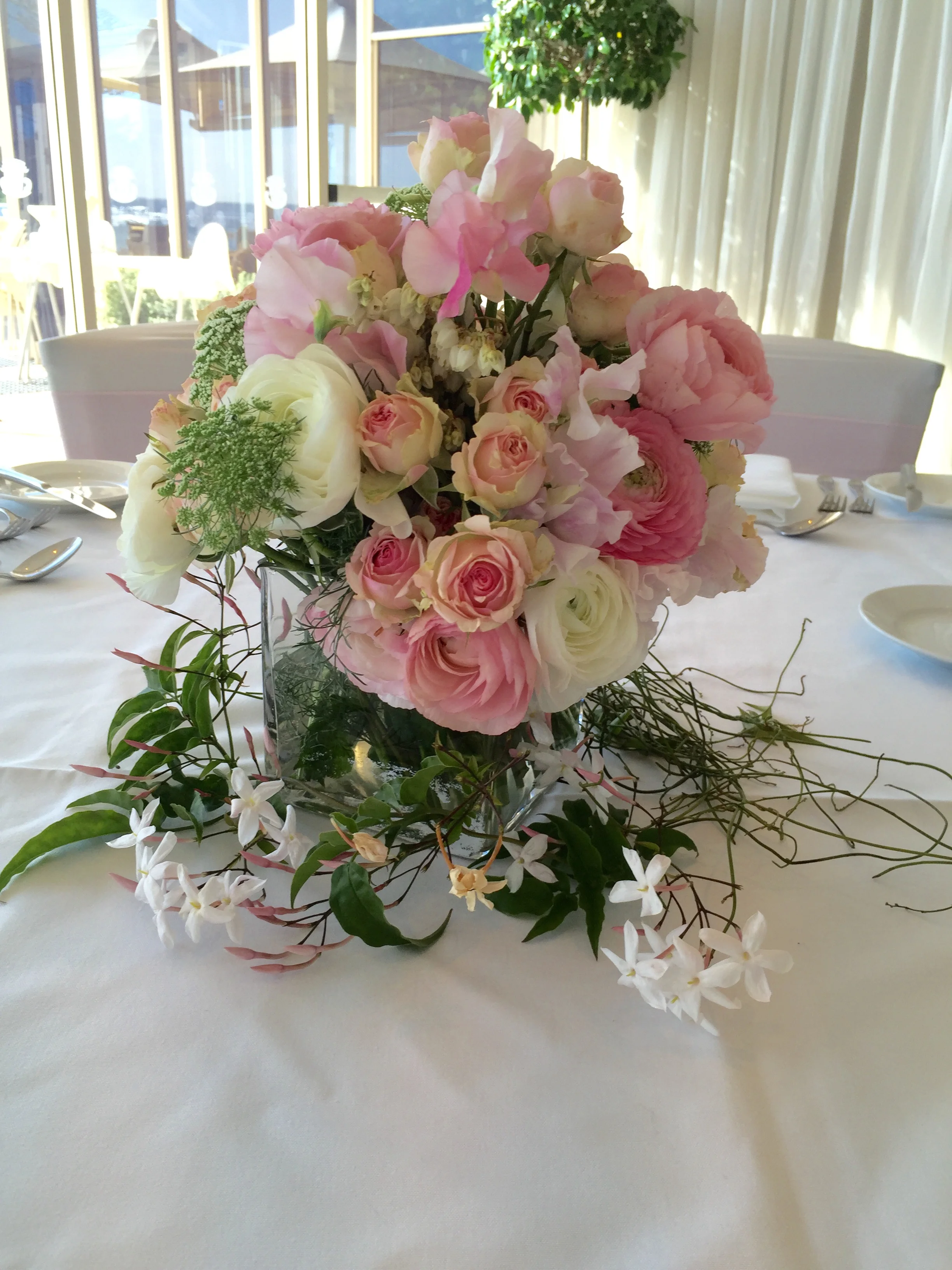 Long Reef Golf Club - October 2015  We were so happy with the beautiful table arrangements. Everything just worked so well together. Thank you girls for all you attention to detail and making the day a very memorable one.  Jenny
