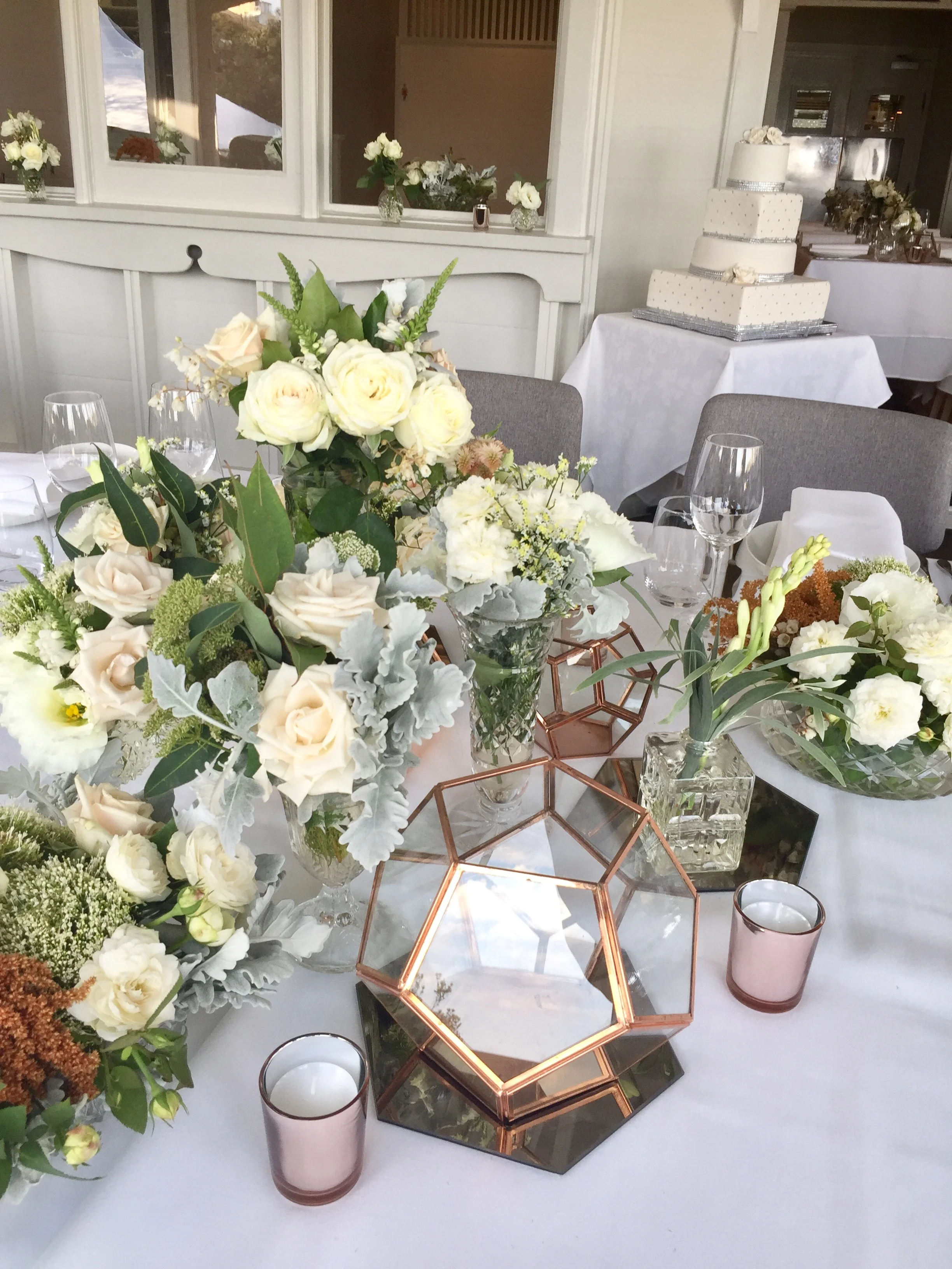 Pilu Freshwater Beach - February 2017  We just wanted to write a MASSIVE THANK YOU for doing SUCH an outstanding job on the flowers for our wedding on Saturday. They were on of the best parts of the whole day as far as I was concerned, the colour, quality, styling, placement of flowers/jars etc was all PERFECT and we cannot thank you enough. The tables looked outstanding and we were blown away by your talent. You absolutely exceeded our expectations.  Thank you so very much for making our day truly special and adding to the elegance of our beautiful venue. Your work is spectacular and we will recommend you to absolutely everyone we know who's getting married!  Alecia + Will