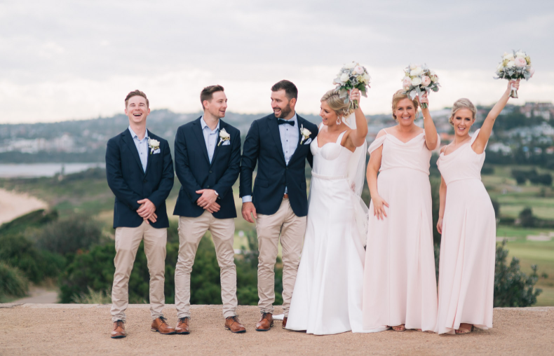 The flowers were exactly what I wanted and looked better than I could have imagined, it really made the difference and the room looked absolutely beautiful! Briohney was incredibly helpful throughout the planning process and on the day. I cant thank you enough for making the day so special with the beautiful flowers, candles and decorations. The wrapping station was a nice touch too! Thank you so much, would definitely recommend Copper Beech in future, regards Megan and Mark.  Long Reef Golf Club - November 2017  Image by Jack &amp; Jem