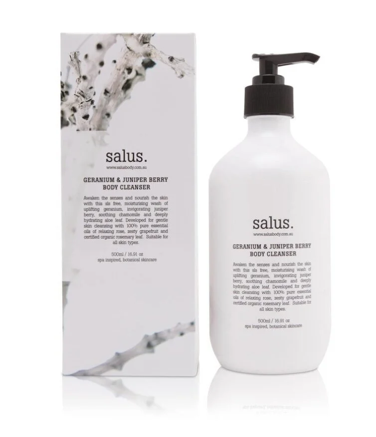 Body Wash - Geranium + Juniper Berry