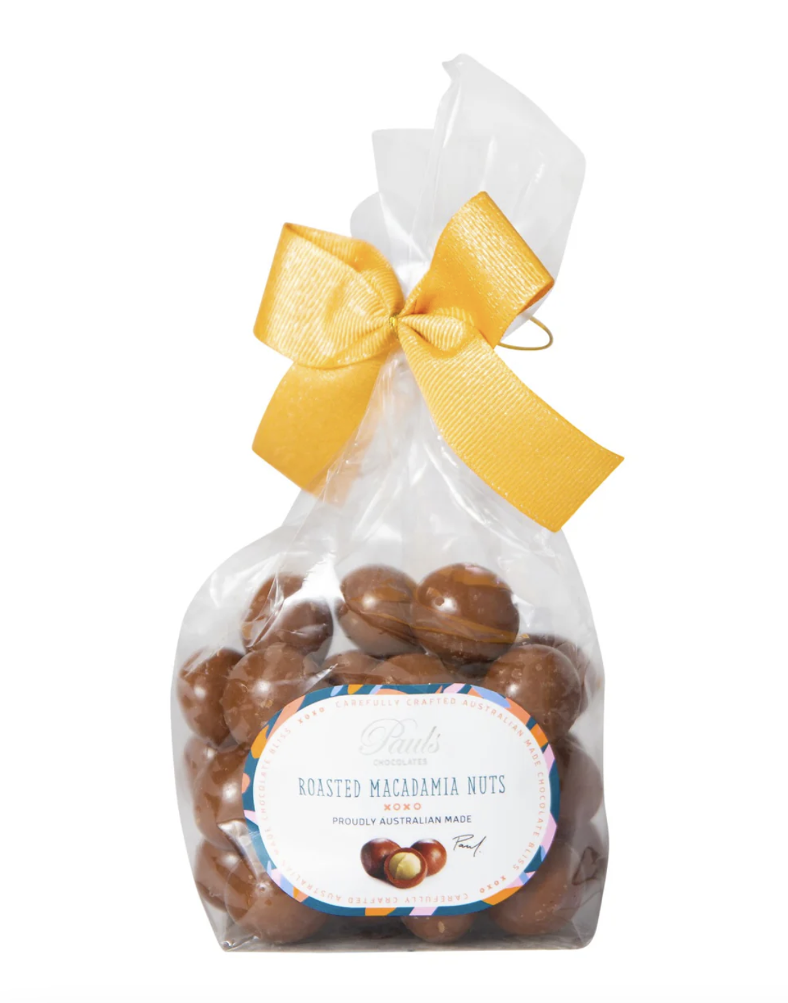 Milk chocolate covered macadamias