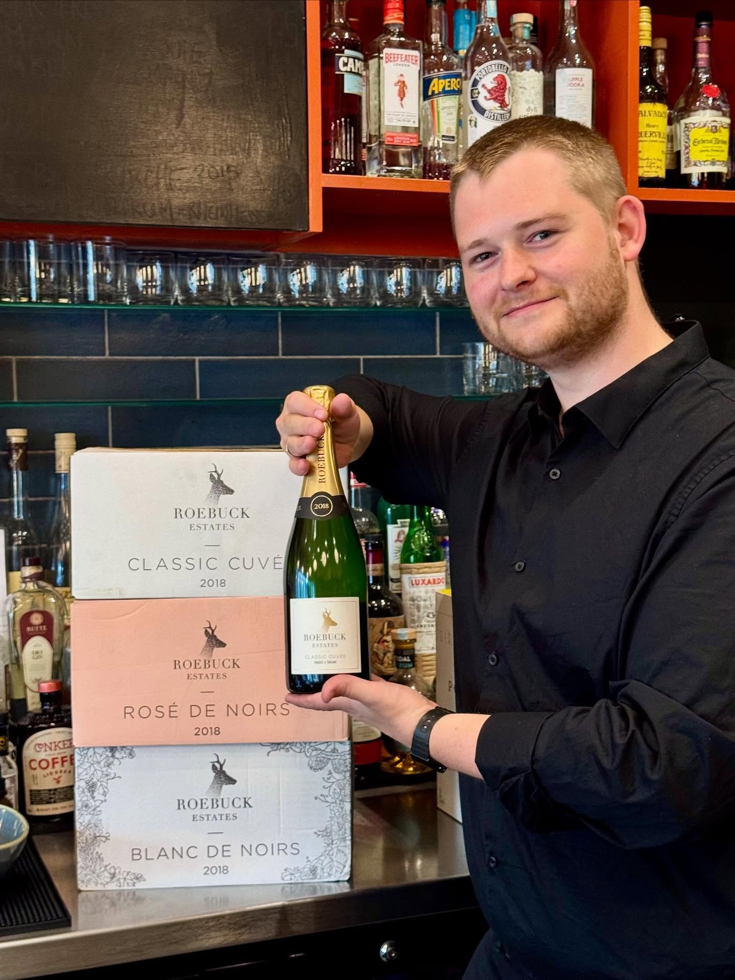 The @roebuckestates has arrived for #englishwineweek 

One of our favourite local estates. The range is a must try if you haven&rsquo;t already. 🍾🥂

On the shelves, by the glass and online (link  in Bio) or come in tonight for an fun Barstool sessi