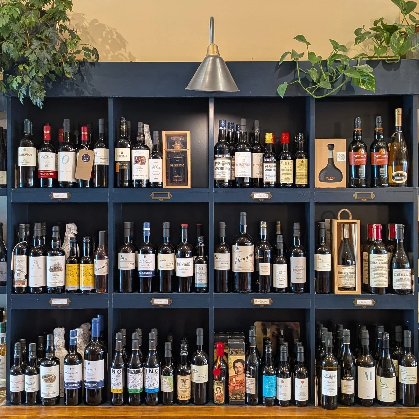 Behold! Our wall of sherry! Probably the largest collection on the south coast* and we need help drinking it!

Internation sherry week is from 3 - 9 November and we have two events on that week:

Thursday 6th 7.30 around our bar hosted by Paul with s