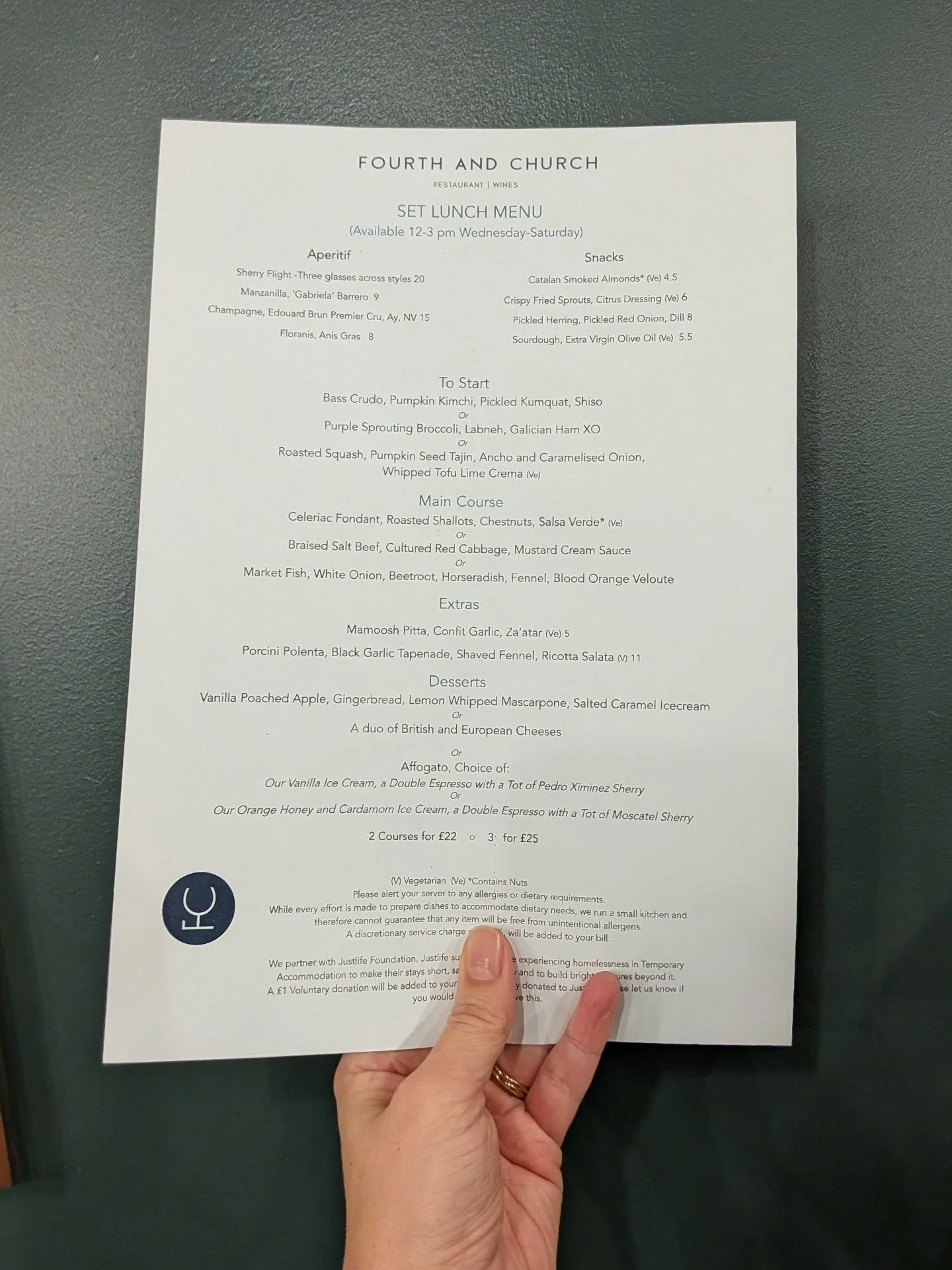 This week's lunch menu, running all week! 

We also wanted to share the exciting news that we&rsquo;ve been nominated for four categories in the 2026 BRAVOS!

Best Restaurant 
Best Team
Best Cocktails 
Best Wine List

As a small team, your support me