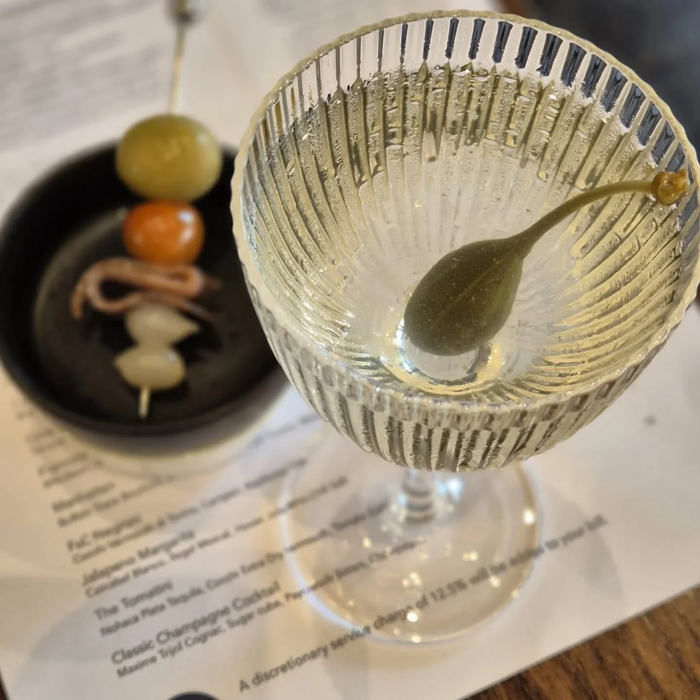 Behold! The Caper Berritini!

The sun is finally here, it's the beginning of a Bank Holiday and Brighton and Hove is alive with culture. What better way to celebrate than with our Martini of the week?

Rich Mikolasch corn vodka from the Ukraine recei