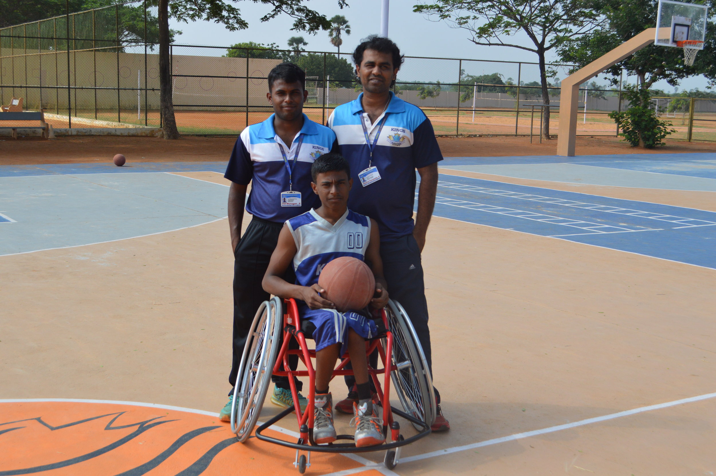 Jeya Selvan selected for the India Wheelchair Basket Ball Team