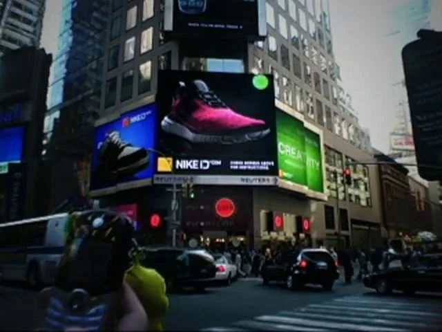 NIKE iD TIMES SQ BILLBOARD