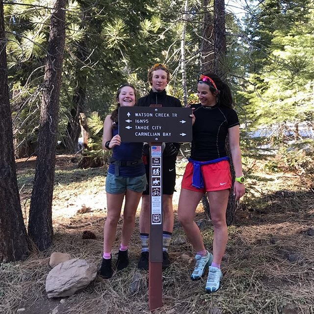 Rest of JNs is cancelled!! With no races coming up we went on a 3h explorer run/hike along the Tahoe Rim trail. It became quite an adventure. #SNSC #15to70abs #olofgotdropped #sprinttothevan #nostartline #roadtominneapolis2021?