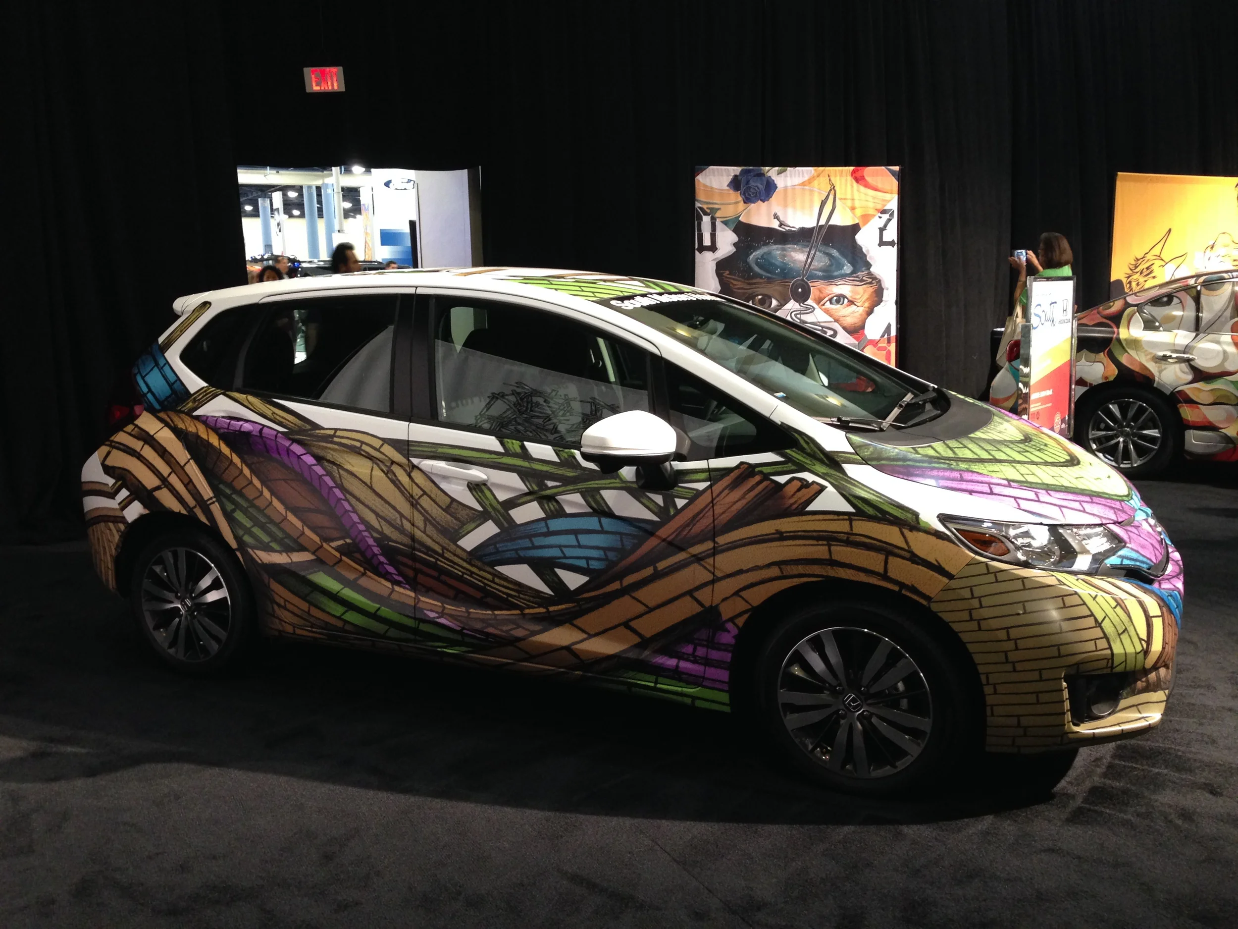 2014 Miami Auto Show - Cars Meet Art Exhibit