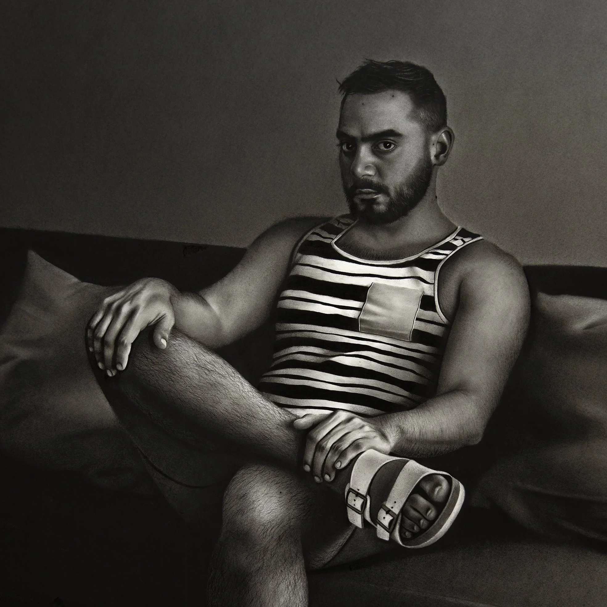 Azim in Mamzar Common Room - detail 2.JPG