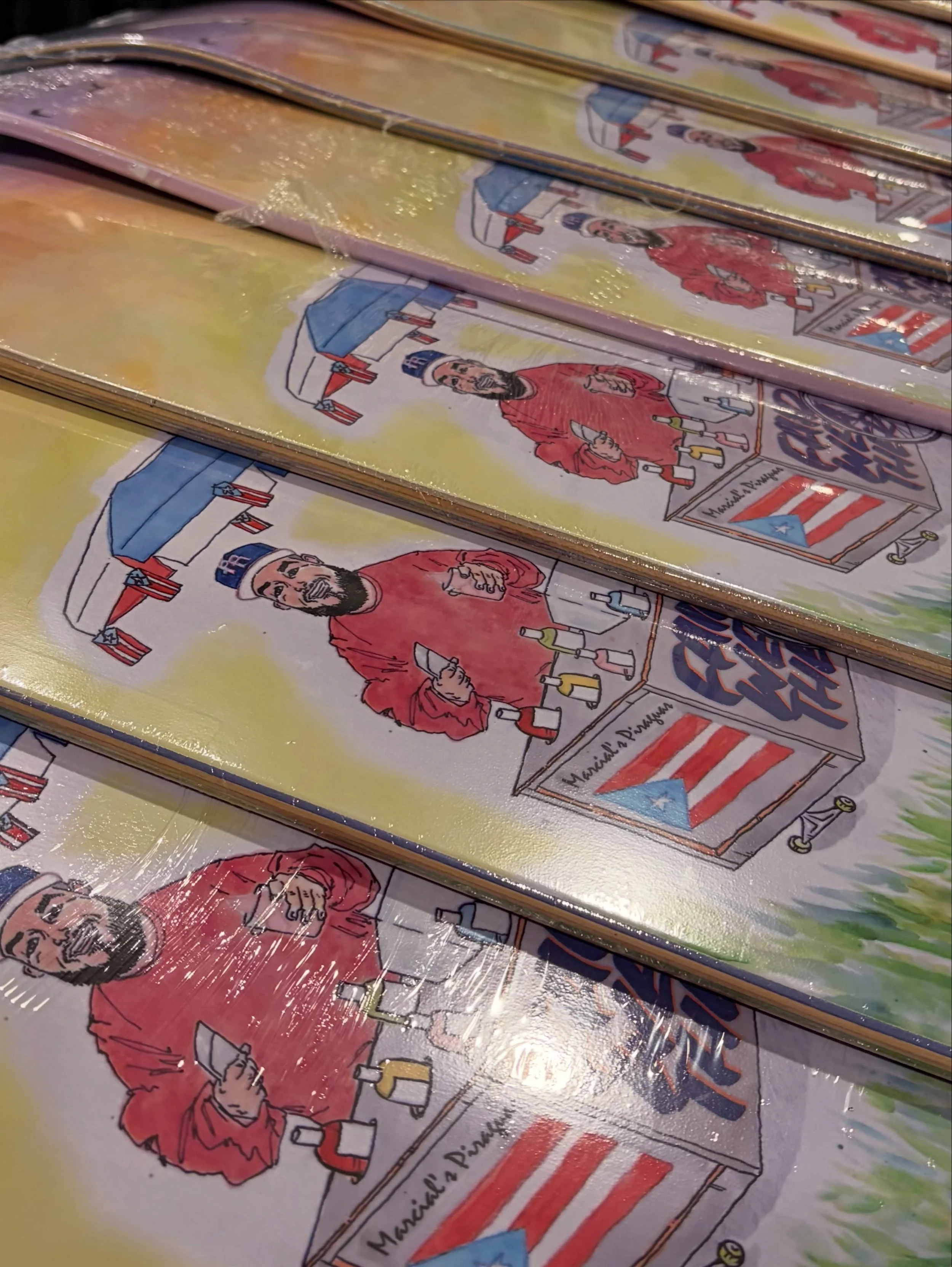 Congratulations to @sk8prim8 and @pink__ranger for a new pro model for our guy Marcial! 🇵🇷 🍧