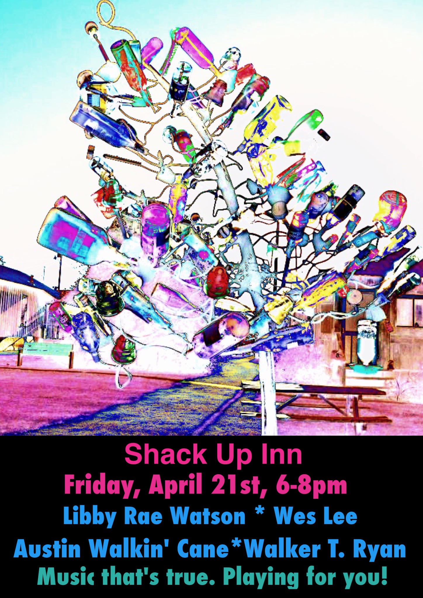 Coming up this FRIDAY in CLARKSDALE, MS SHACK UP INN
