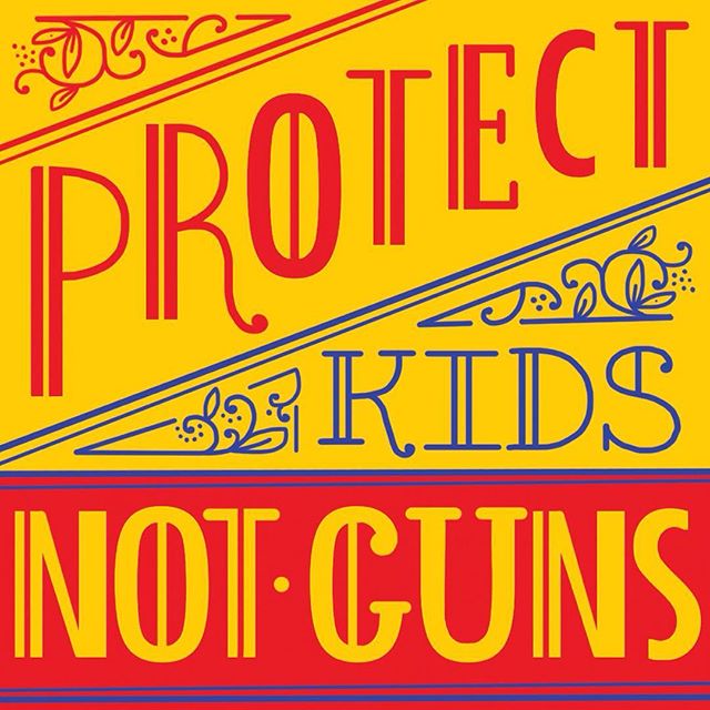 Thank you to everyone marching today. Let's end America's mass shooting epidemic. 94% of Americans agree that gun purchases should require a background check and 72% believe that assault rifles should be banned. Remember to call congress often and remind them that they represent the people not the NRA!
Feel free to use my poster to spread the message