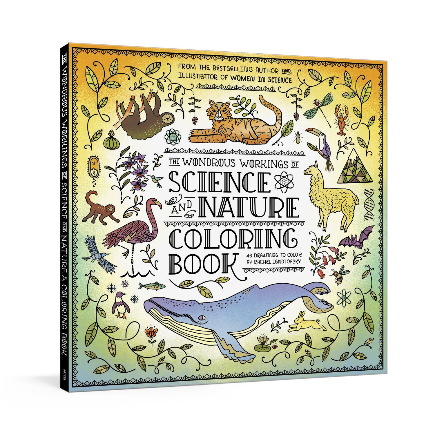 Science and Nature Coloring Book