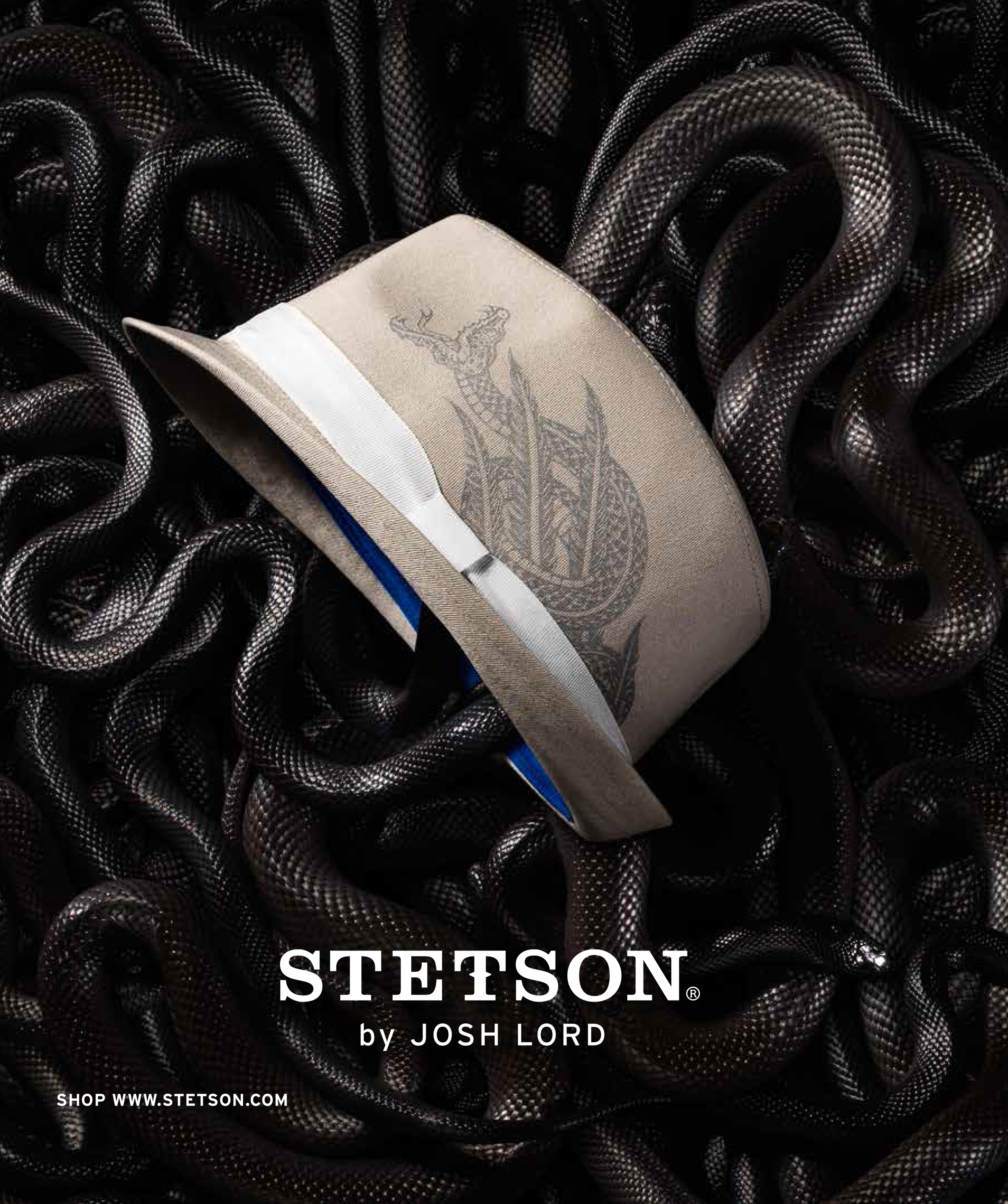  Creative direction &amp; design for 2014 Stetson campaign 