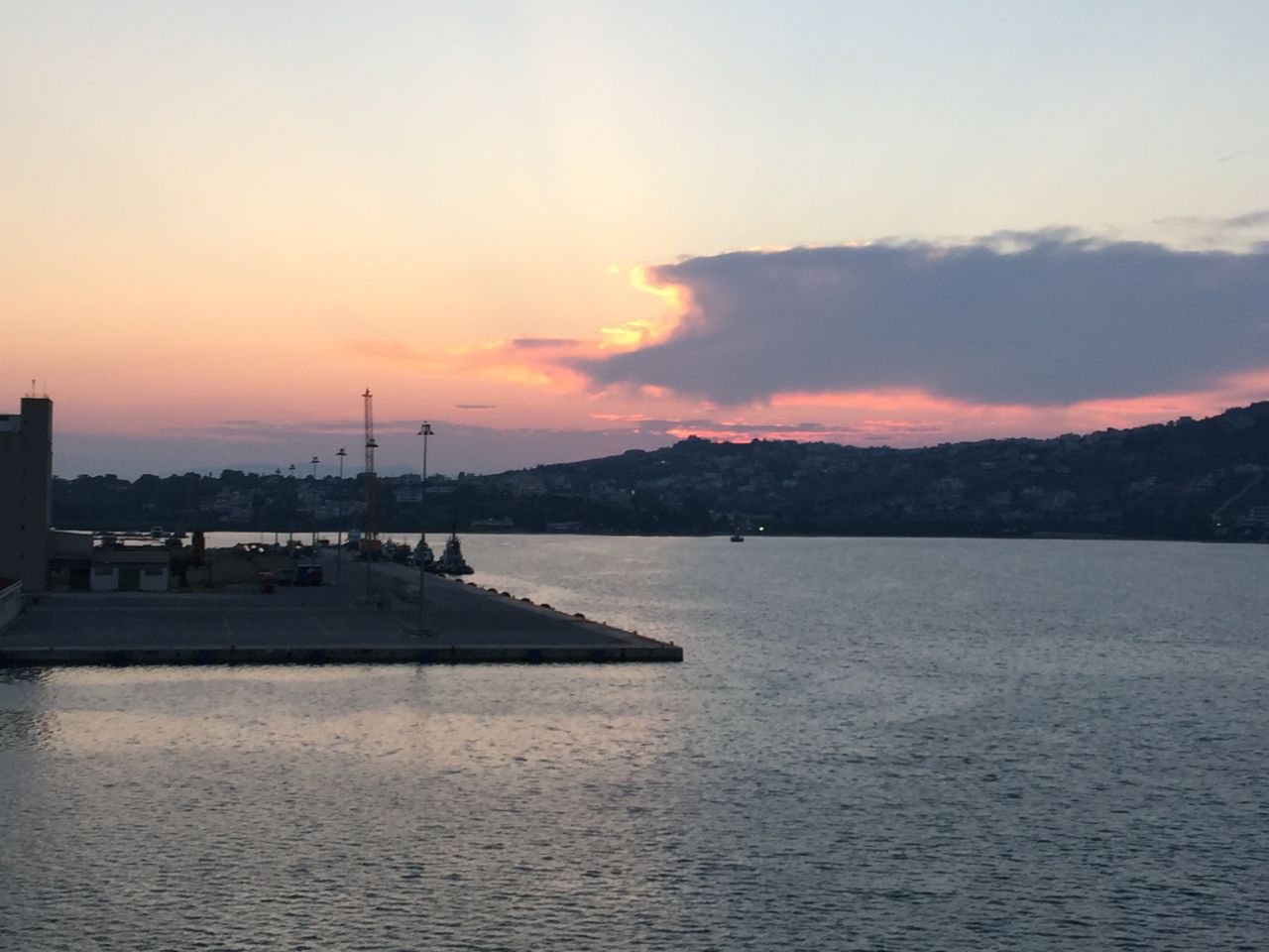 Departing shot from Chania, Crete June 30 on the overnight ferry to Piraeus, Athens.