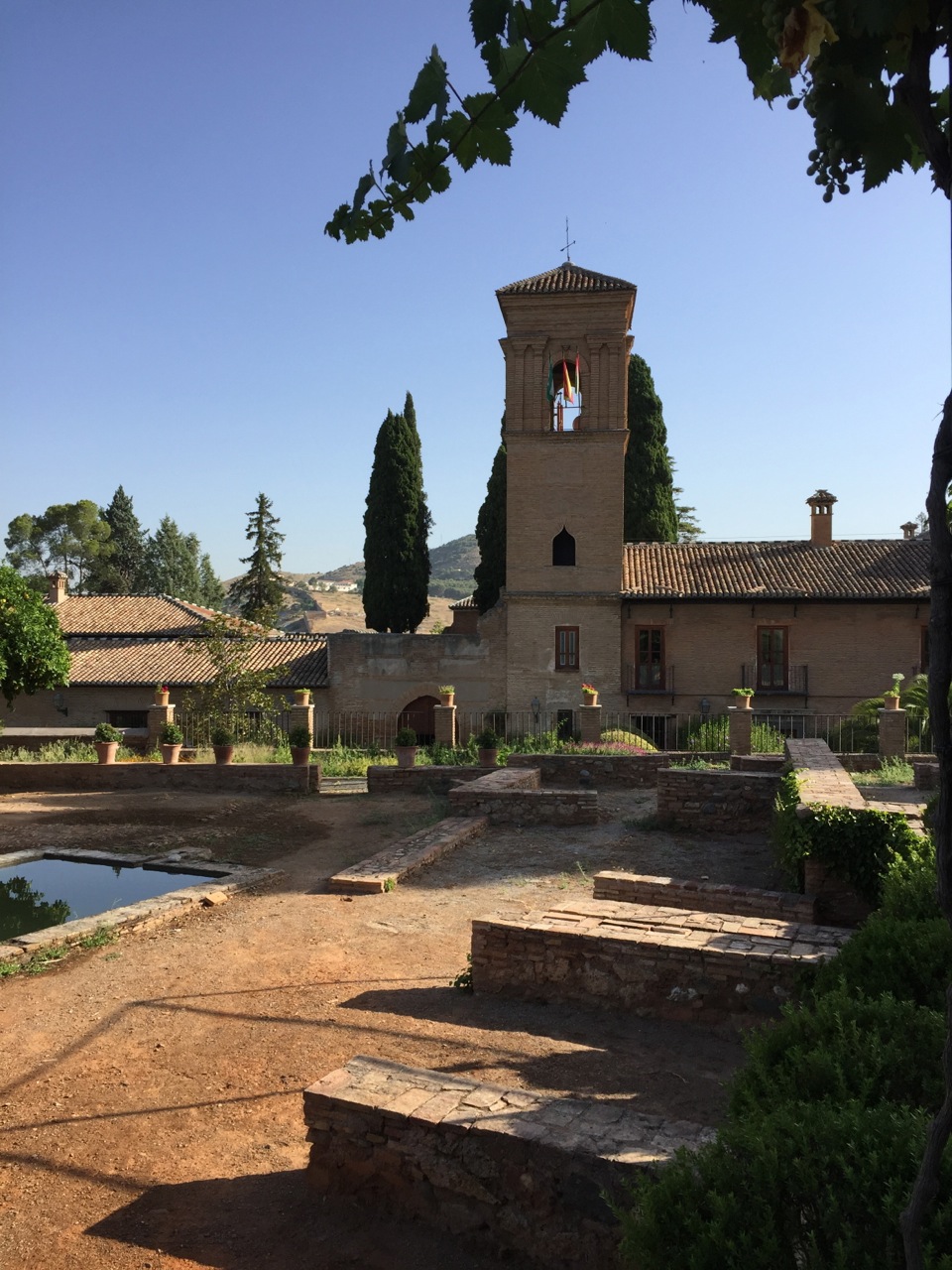 Generaliffe gardens, Alhambra, Granada