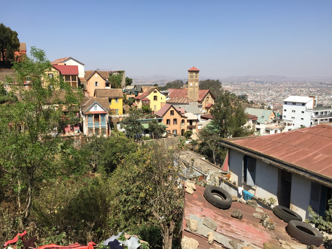 View of Antananarivo from the Queen's Palace.