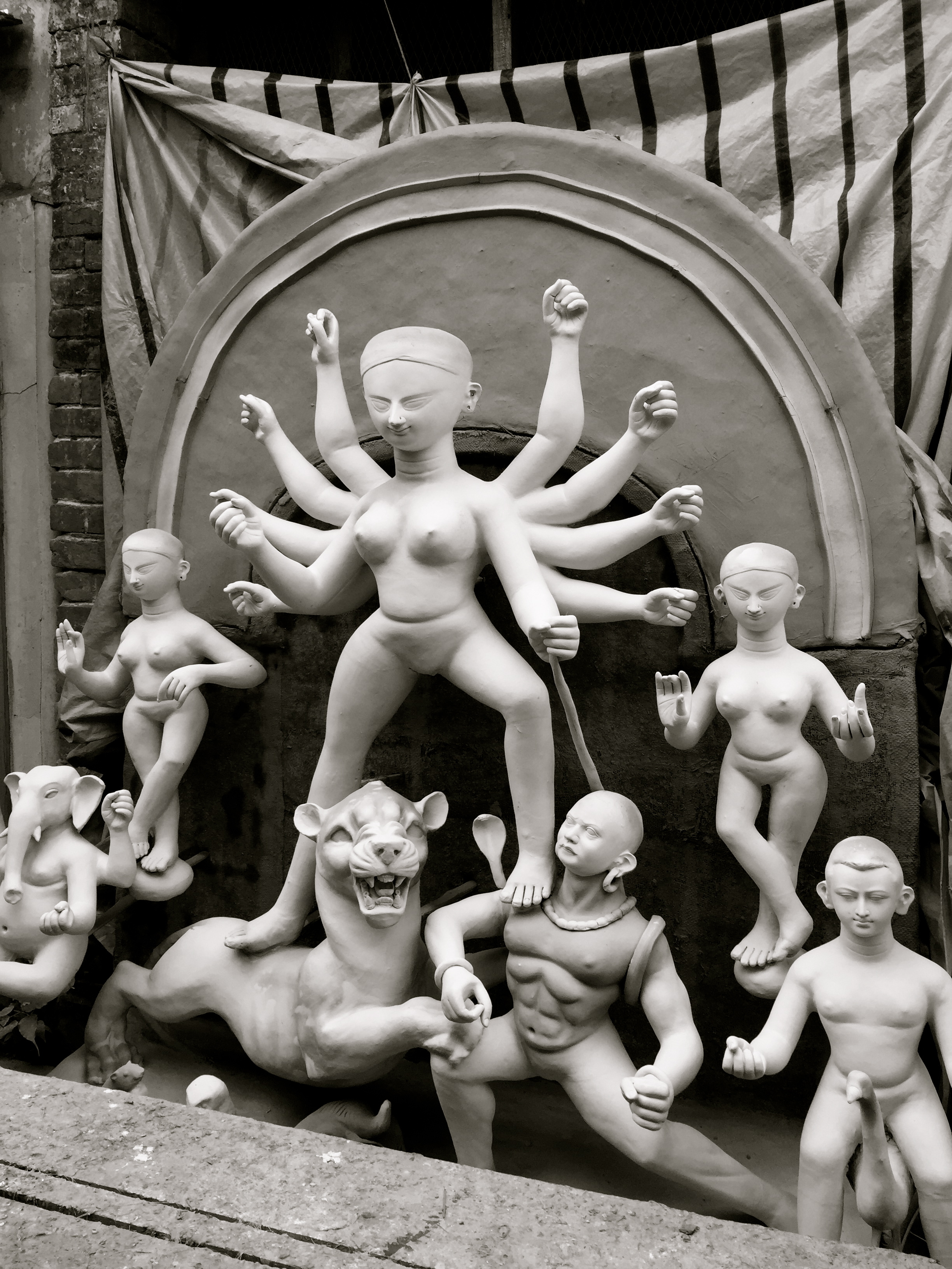 The craftsmanship on these figures is astounding, especially considering that they are not built to last beyond a few weeks.