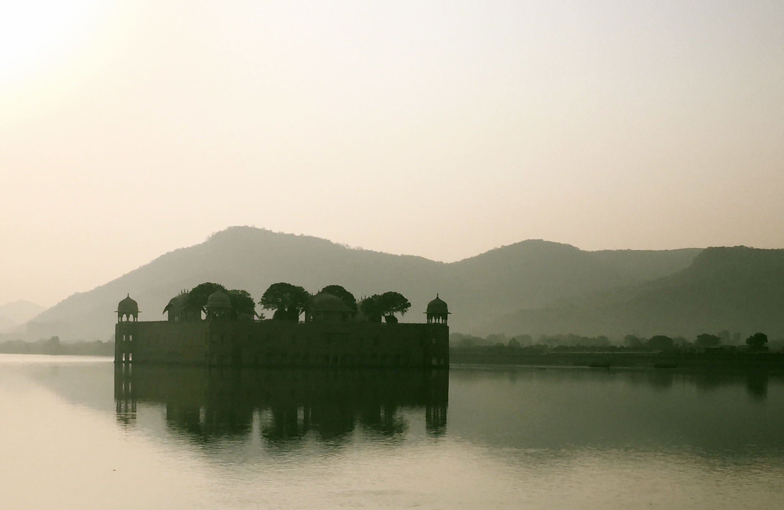 The Water Palace, Jaipur at sunrise.