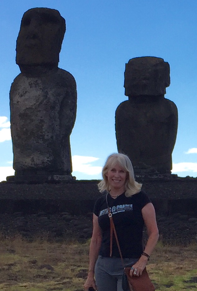 This is me standing in front of the Moia.